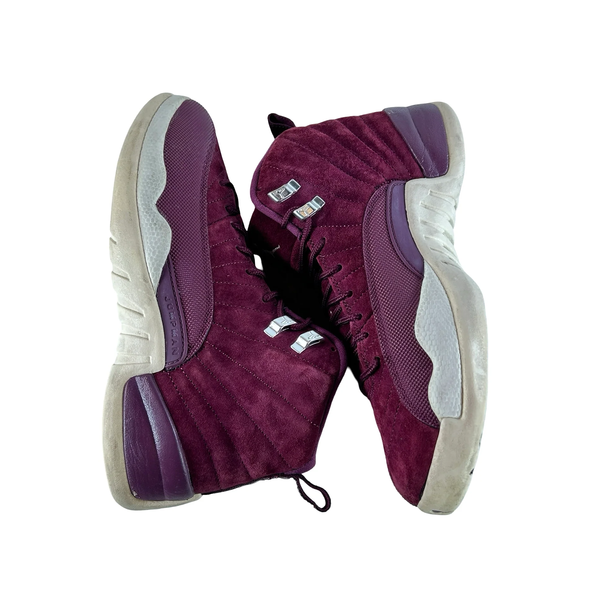 130690 617 Jordan 12 Retro Bordeaux [USED] - 9 M (Used) (No Box) - Image 4