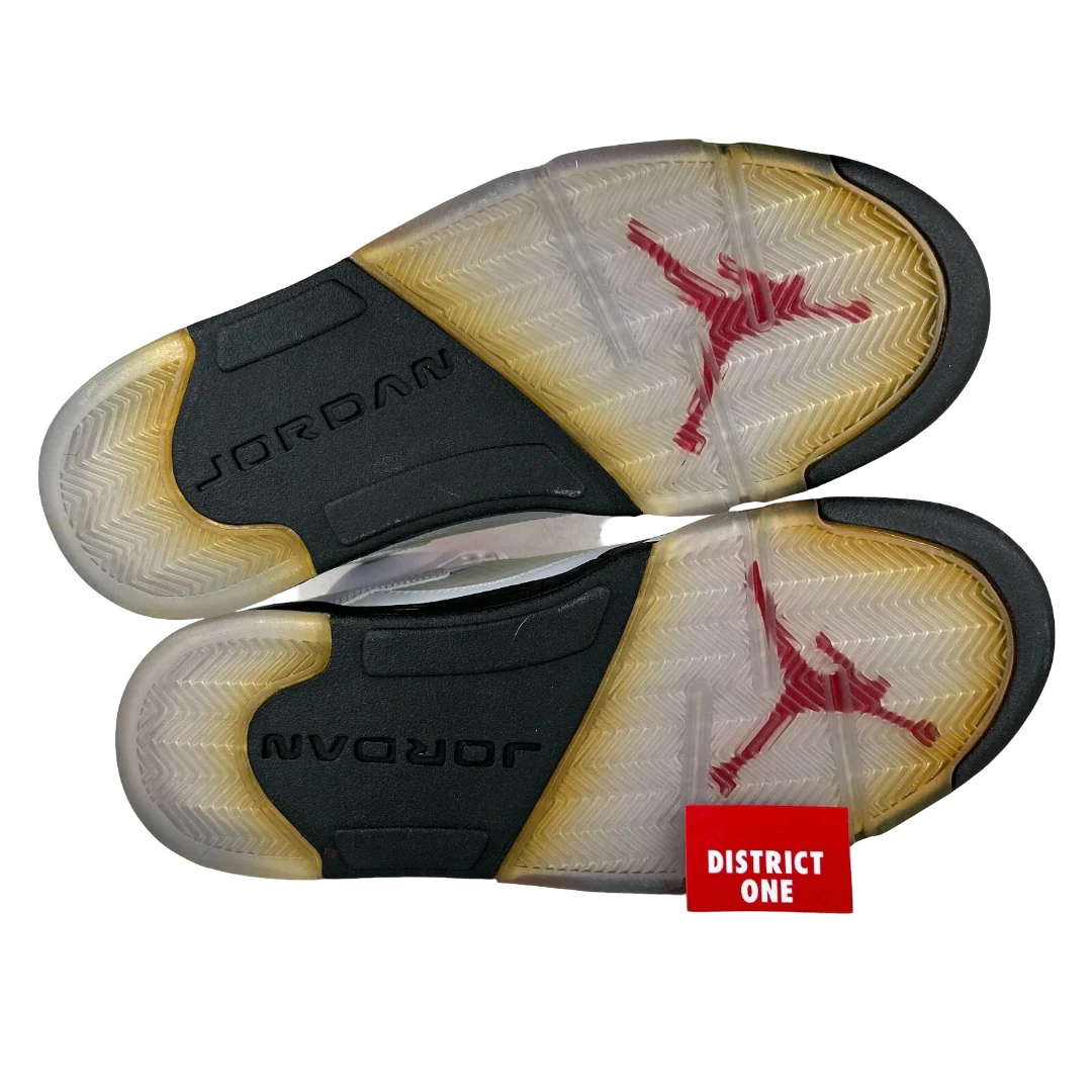 136027 100 Jordan 5 Retro Fire Red (2013) [CONDITIONAL] - 8.5 M (Yellowing) - Image 6
