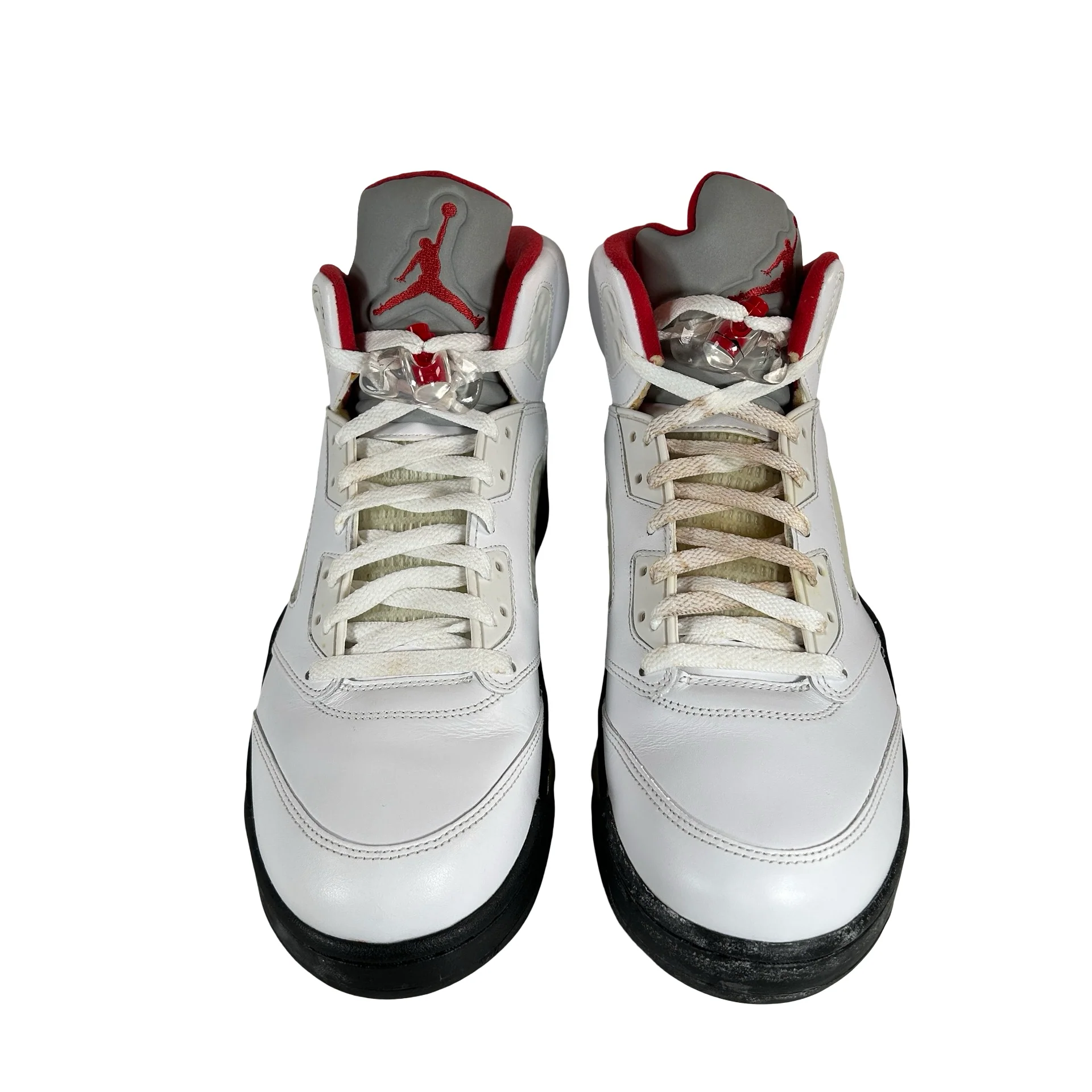 136027 100 Jordan 5 Retro Fire Red (2013) [USED] - 13 (Used) - Image 2