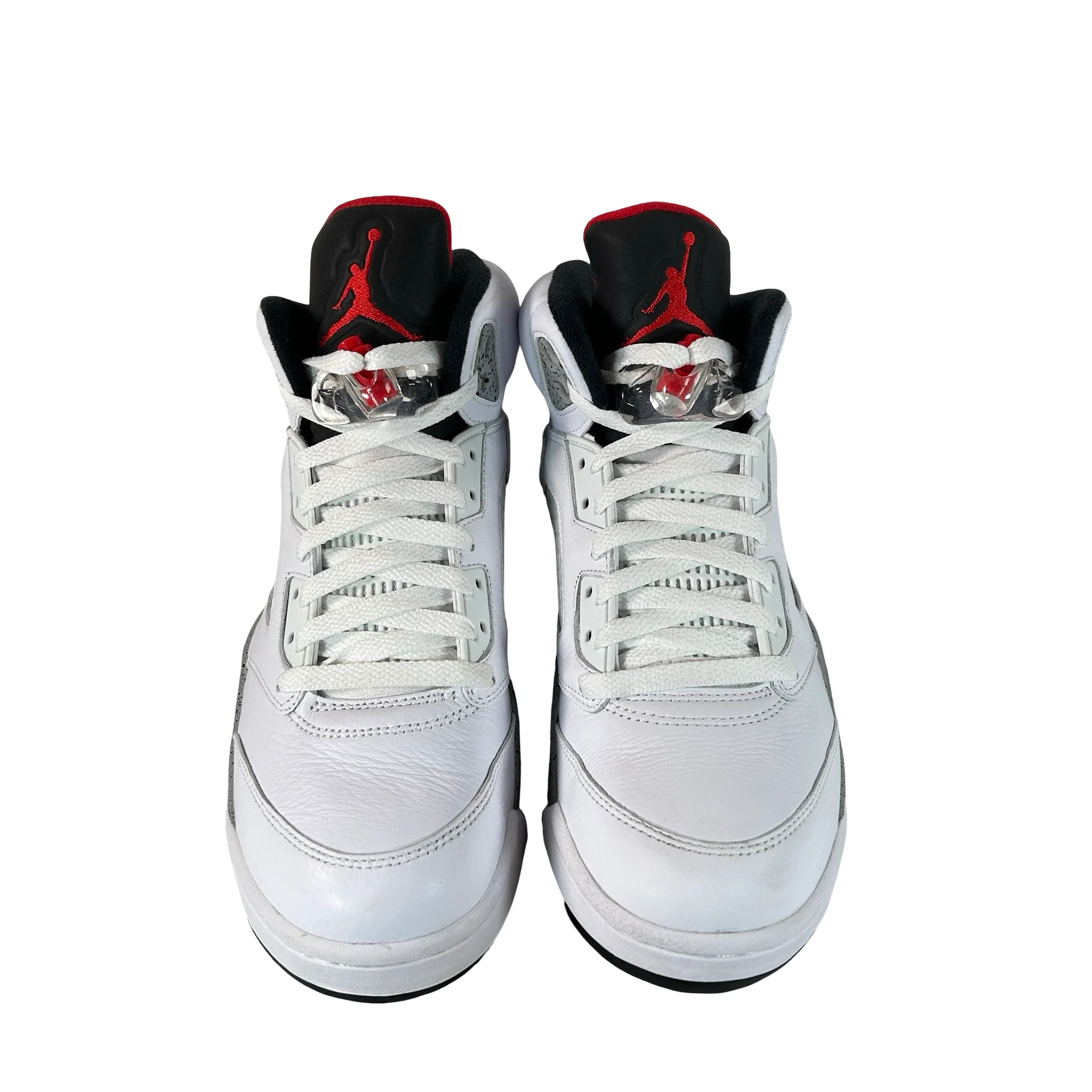 136027 104 Jordan 5 Retro White Cement [USED] - 9 M (Used) - Image 2