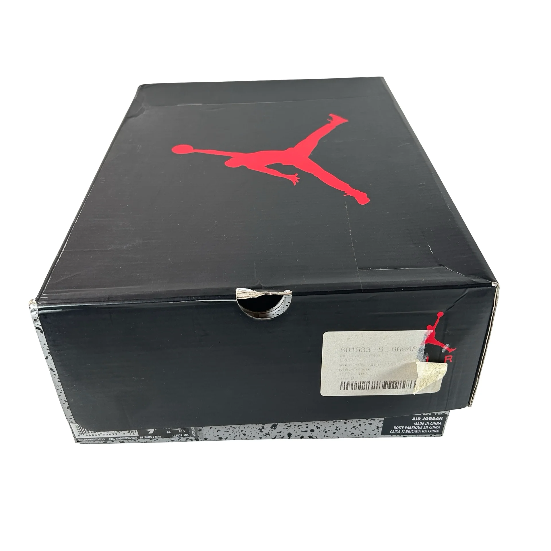 136027 104 Jordan 5 Retro White Cement [USED] - 9 M (Used) - Image 7