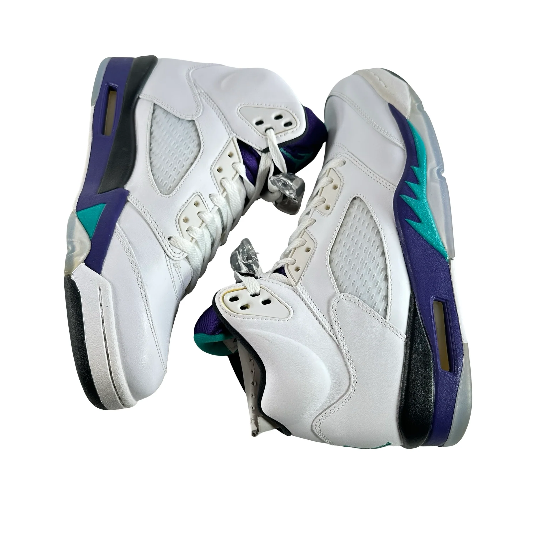 136027 108 Jordan 5 Retro Grape (2013) - 8 M (Yellowing Soles) (Replace Box) - Image 5