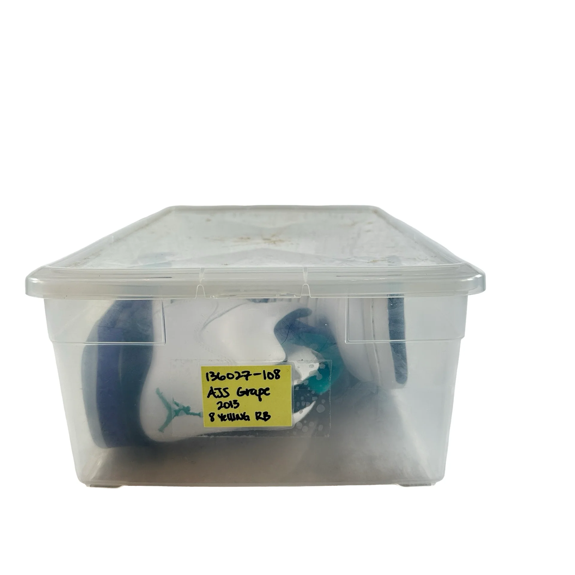 136027 108 Jordan 5 Retro Grape (2013) - 8 M (Yellowing Soles) (Replace Box) - Image 7