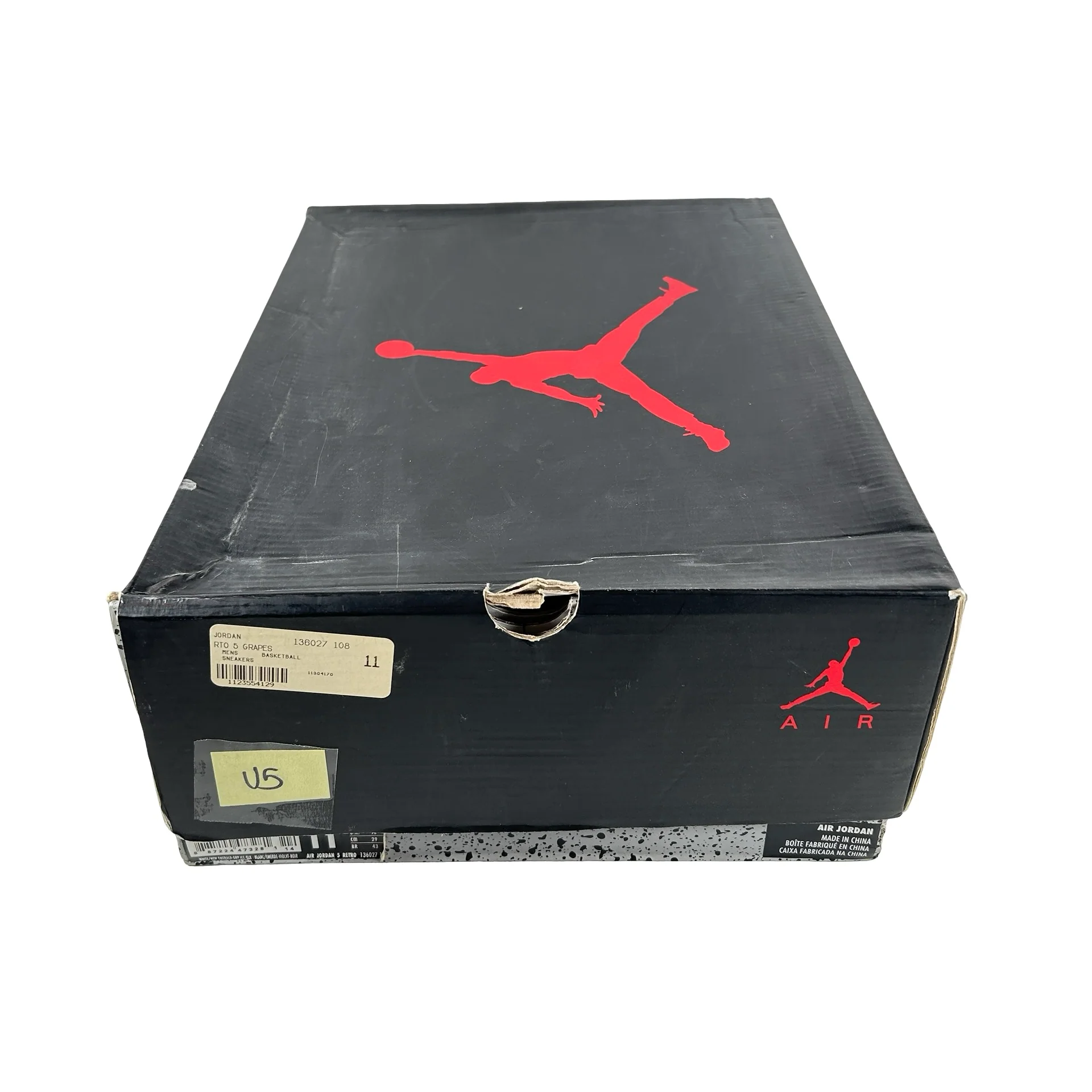 136027 108 Jordan 5 Retro Grape (2013) [USED] - 11 M (Used5) - Image 7