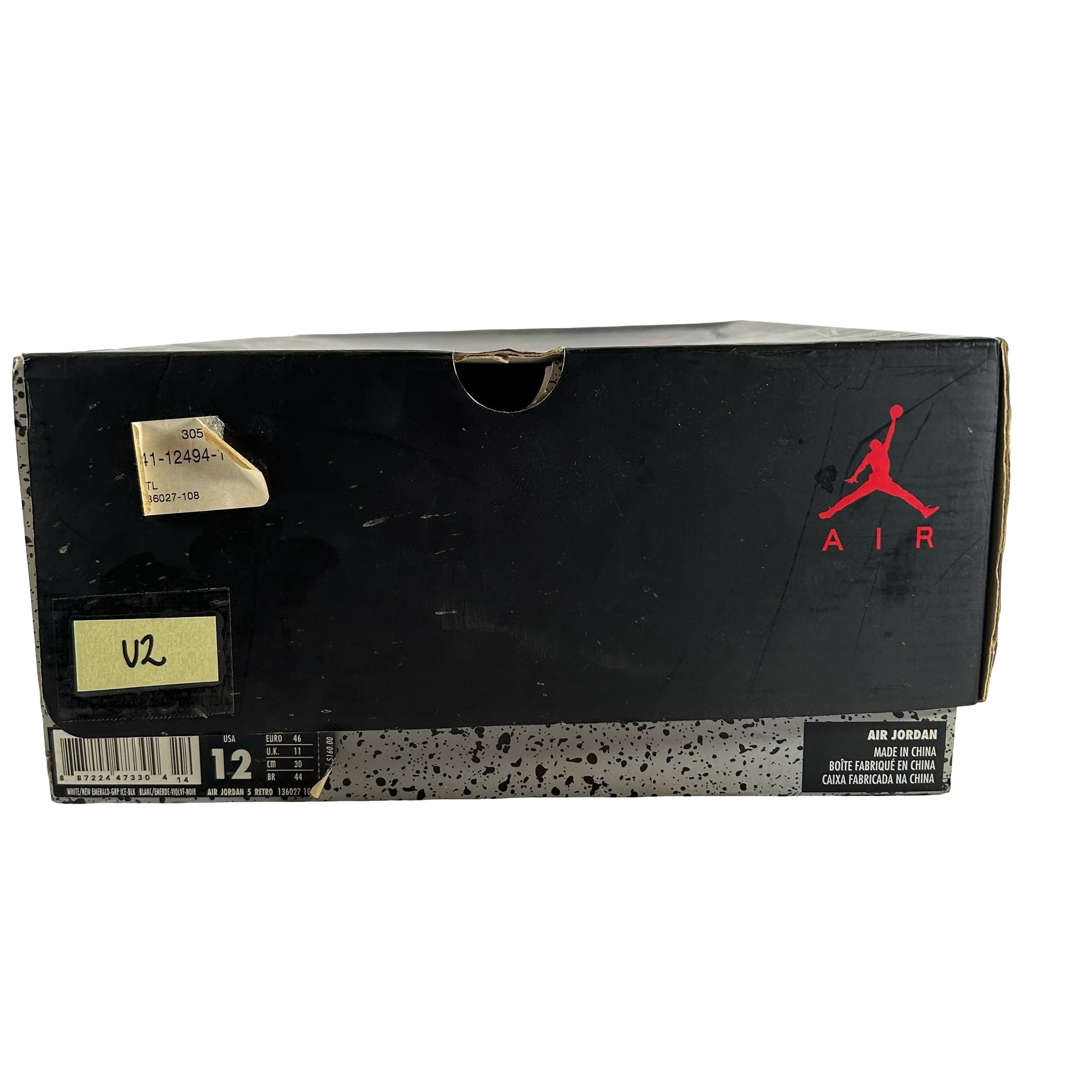 136027 108 Jordan 5 Retro Grape (2013) [USED] - 12 M (Used2) - Image 7
