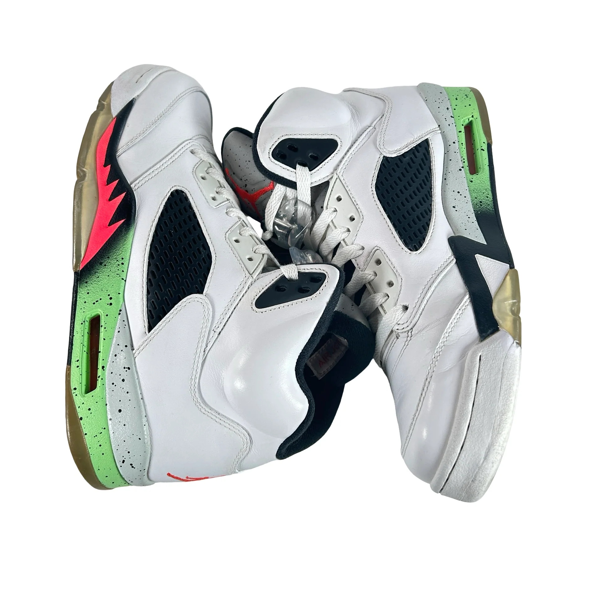 136027 115 Jordan 5 Retro Poison Green [USED] - 9 M (Used) - Image 4