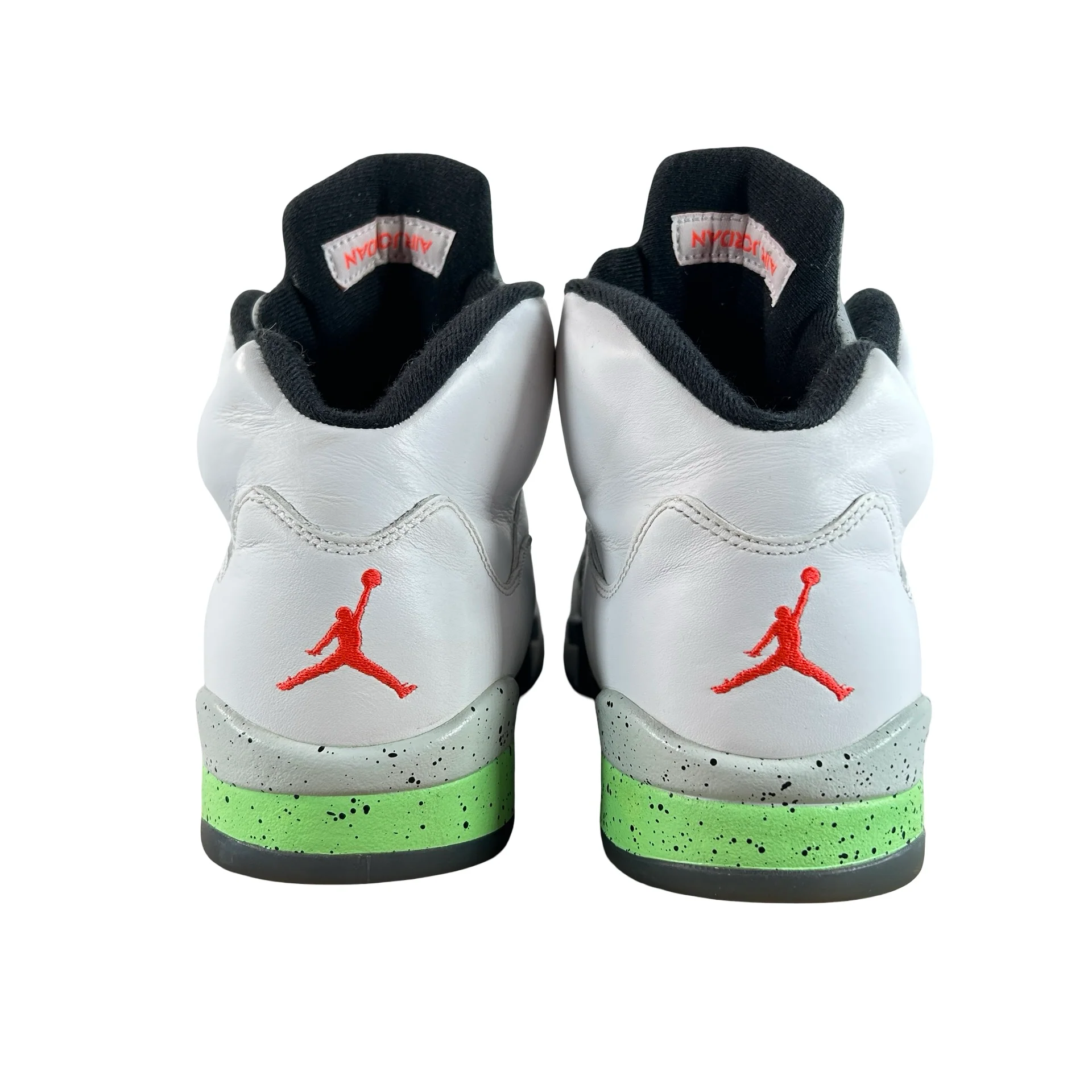 136027 115 Jordan 5 Retro Poison Green [USED] - 9 M (Used) (No Box) - Image 3