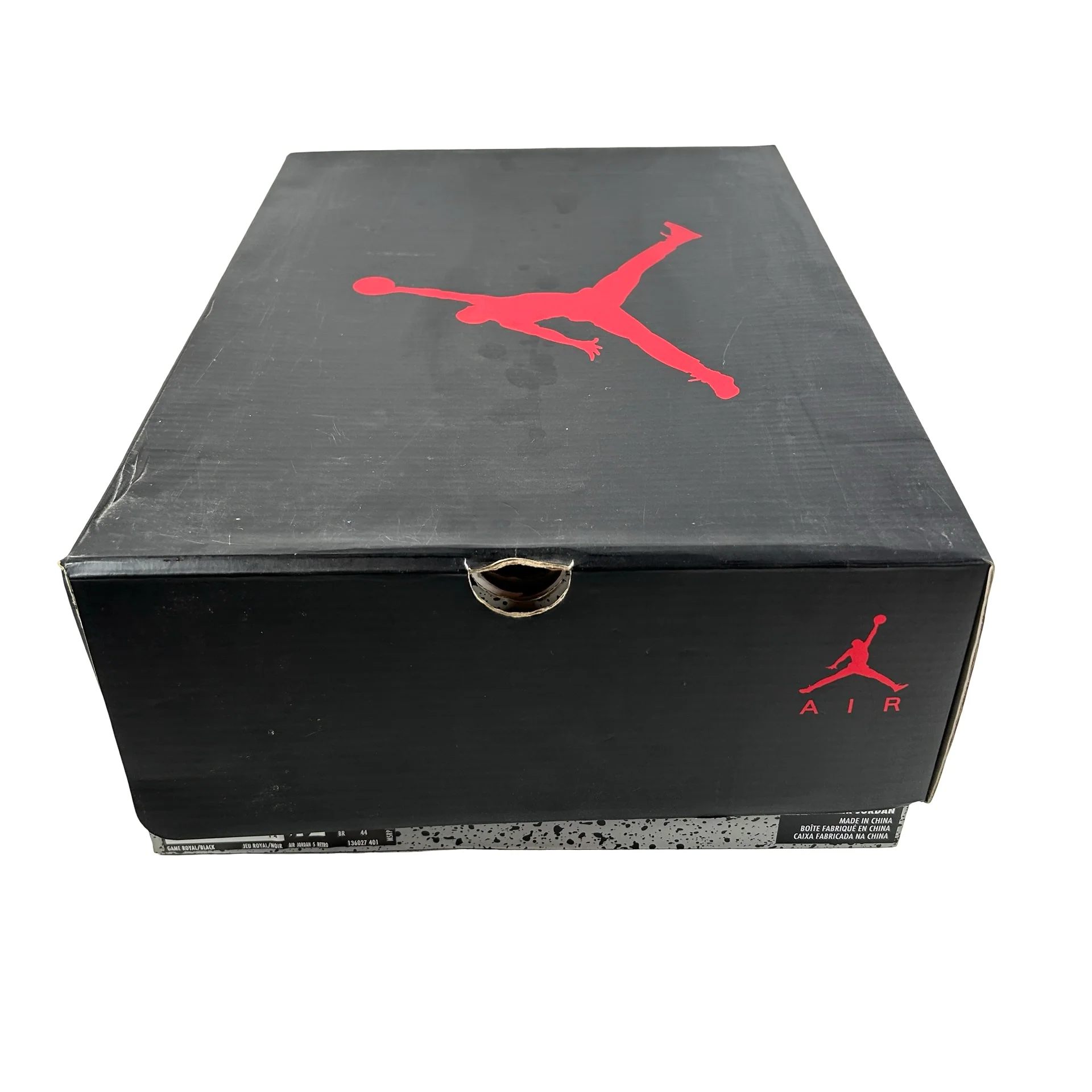 136027 401 Jordan 5 Retro Blue Suede [USED] - 12 M (Used) - Image 7