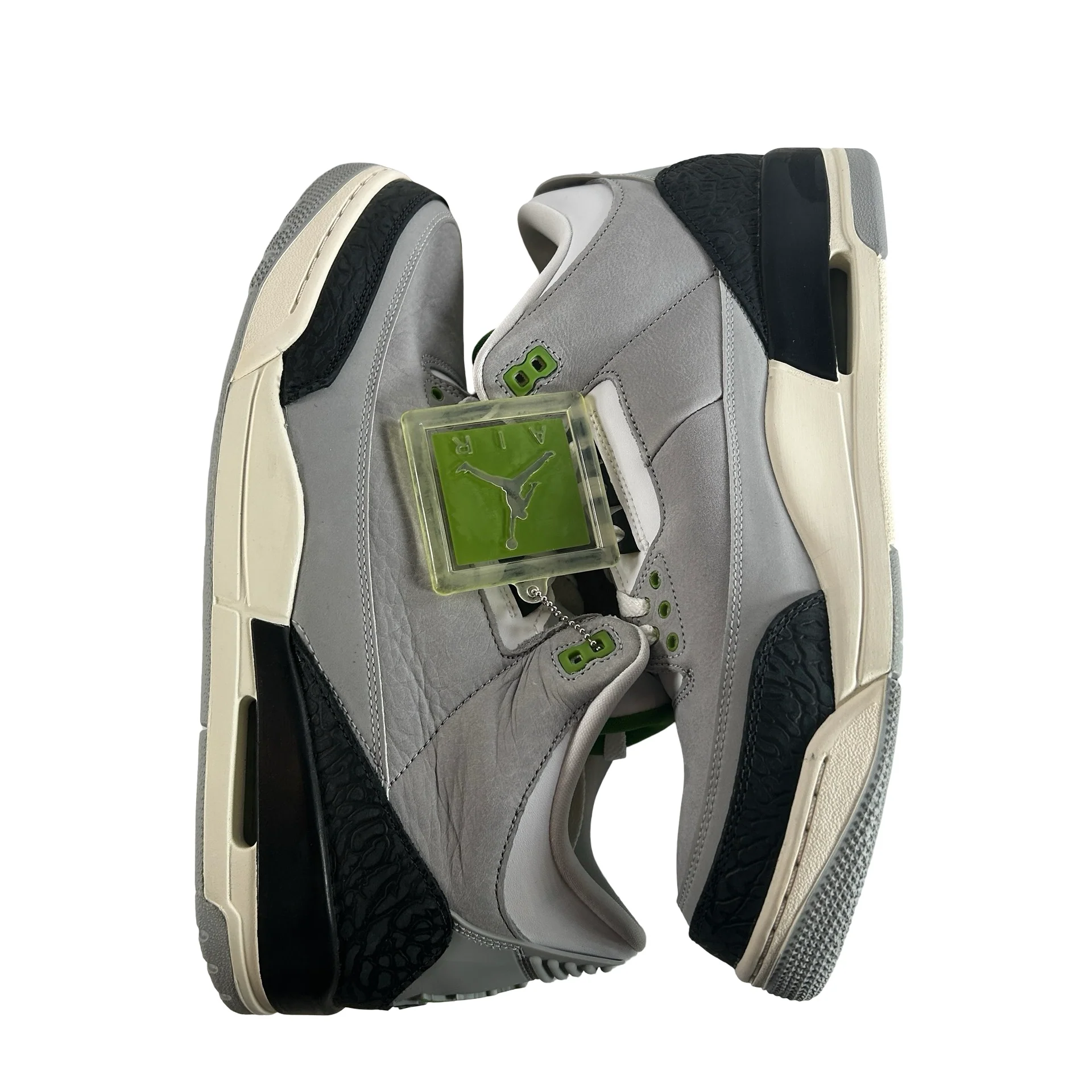 136064 006 Jordan 3 Retro Chlorophyll - 11.5 M (Yellowing) - Image 5