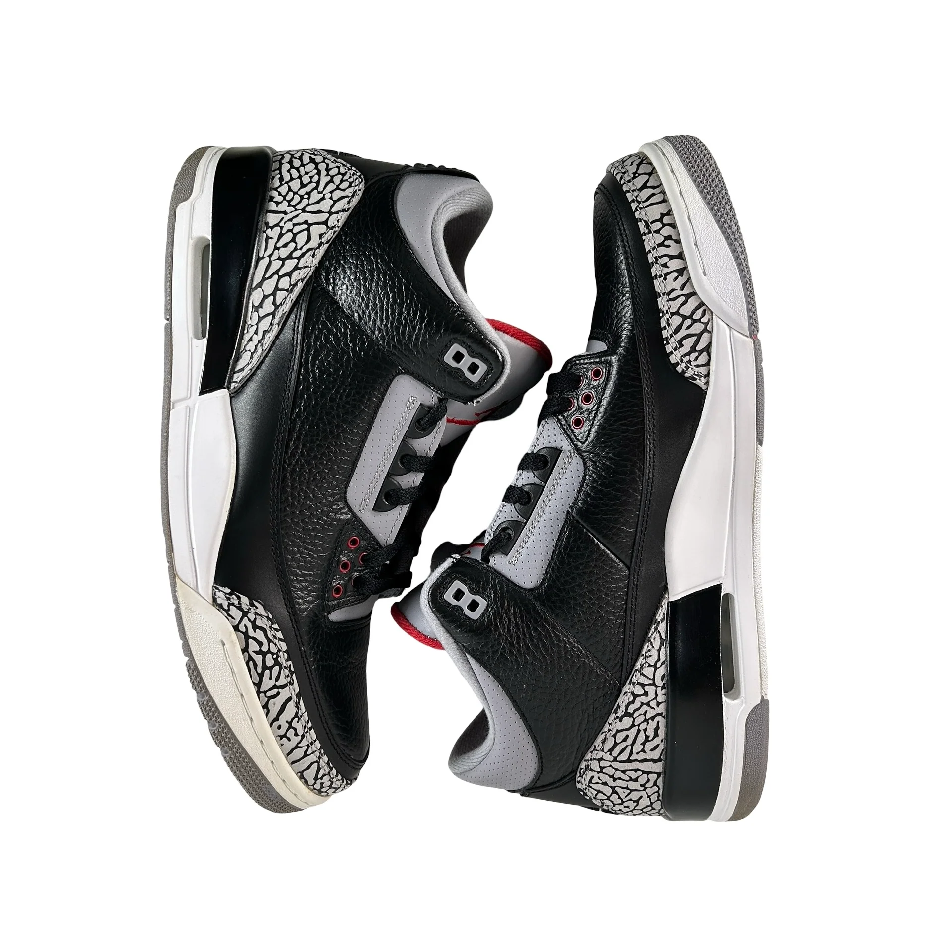 136064 010 Jordan 3 Retro Black Cement (2011) [USED] - 11.5 M (Used) - Image 5