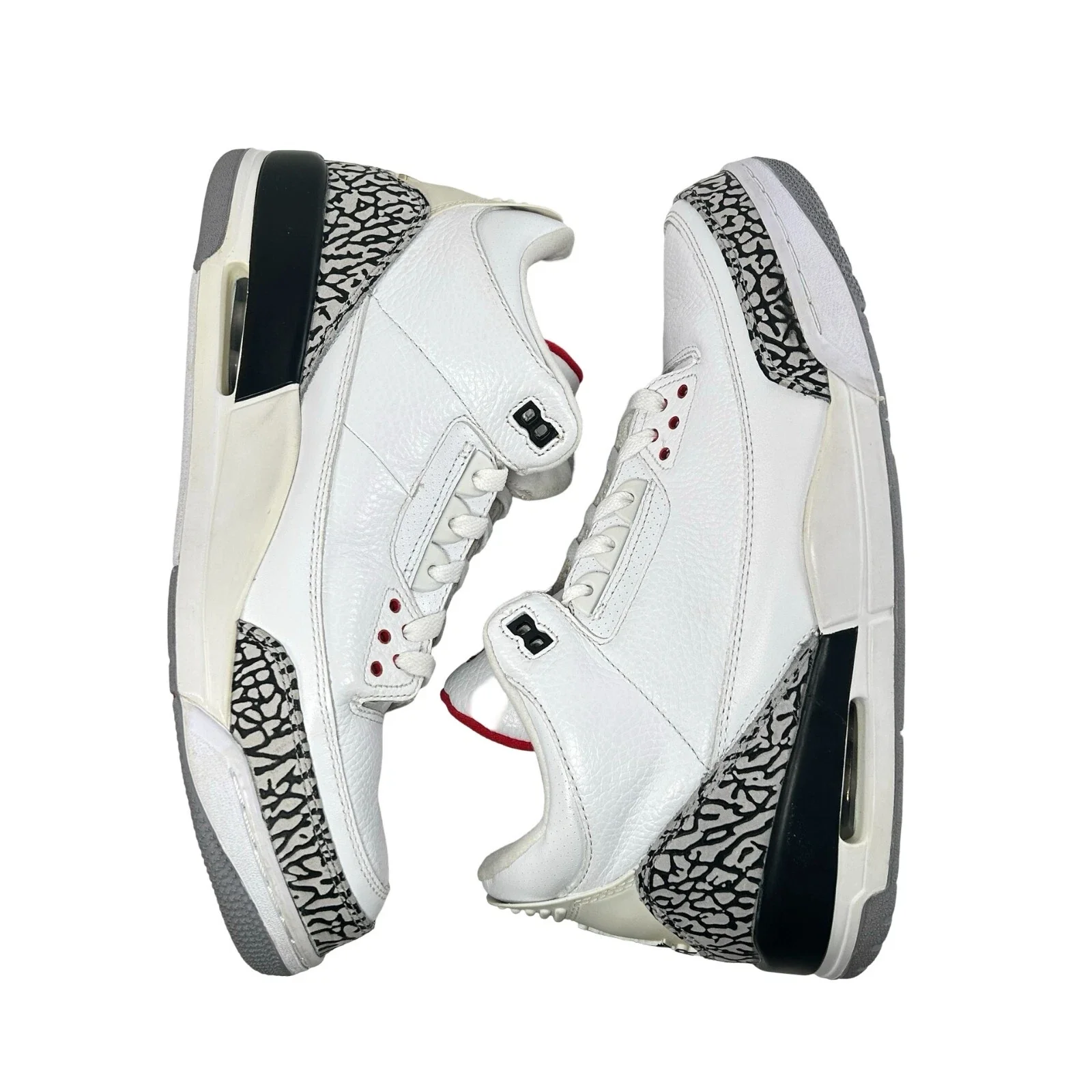 136064 105 Air Jordan 3 Retro White Cement (2011) [USED] - 13 M (VNDS) - Image 5