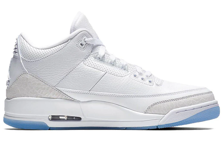 136064 111 Air Jordan 3 Retro Pure White (2018) - Image 2