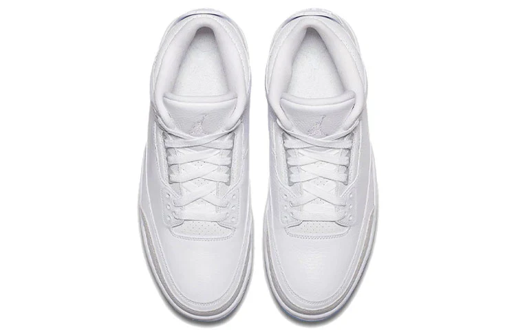 136064 111 Air Jordan 3 Retro Pure White (2018) - Image 4
