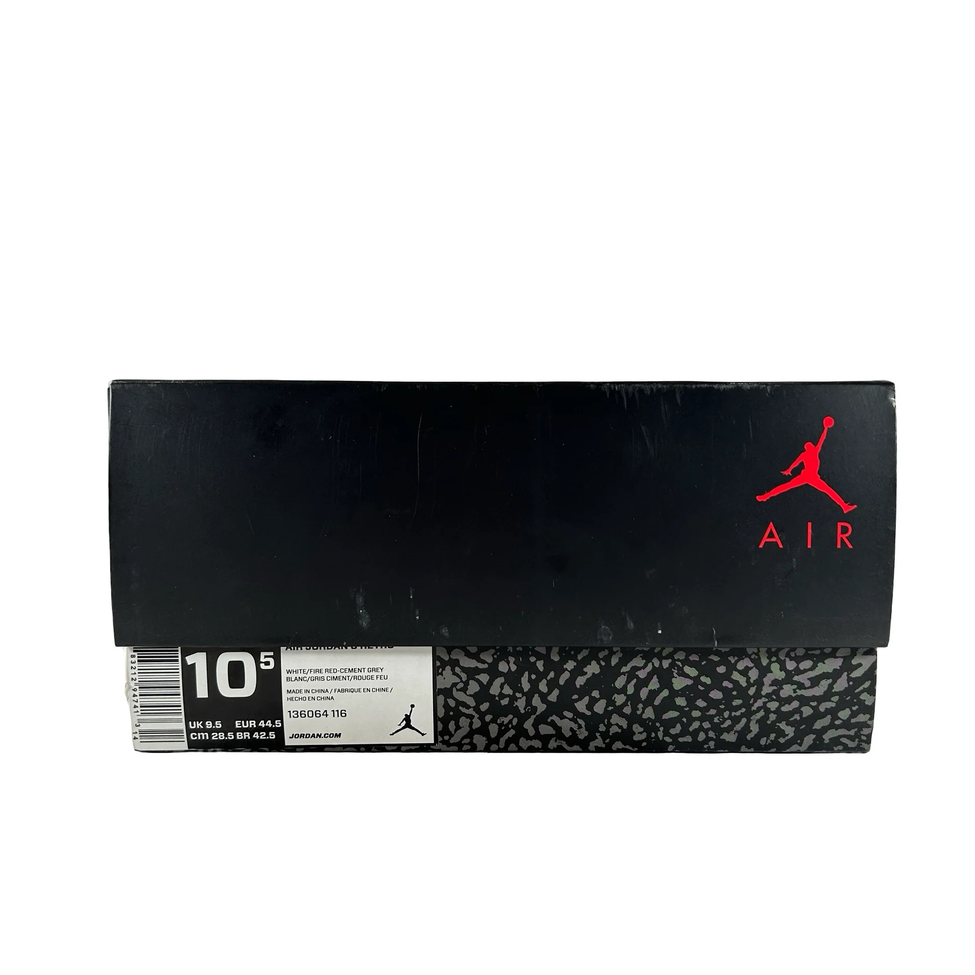 136064 116 Jordan 3 Retro Hall of Fame [USED] - 10.5 M (Used) - Image 7