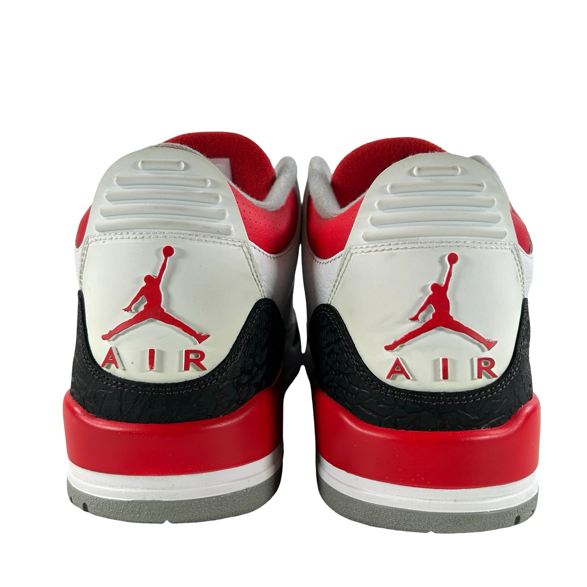 136064 120 Jordan 3 Retro Fire Red (2013) [USED] - 12 M (Used2) - Image 3
