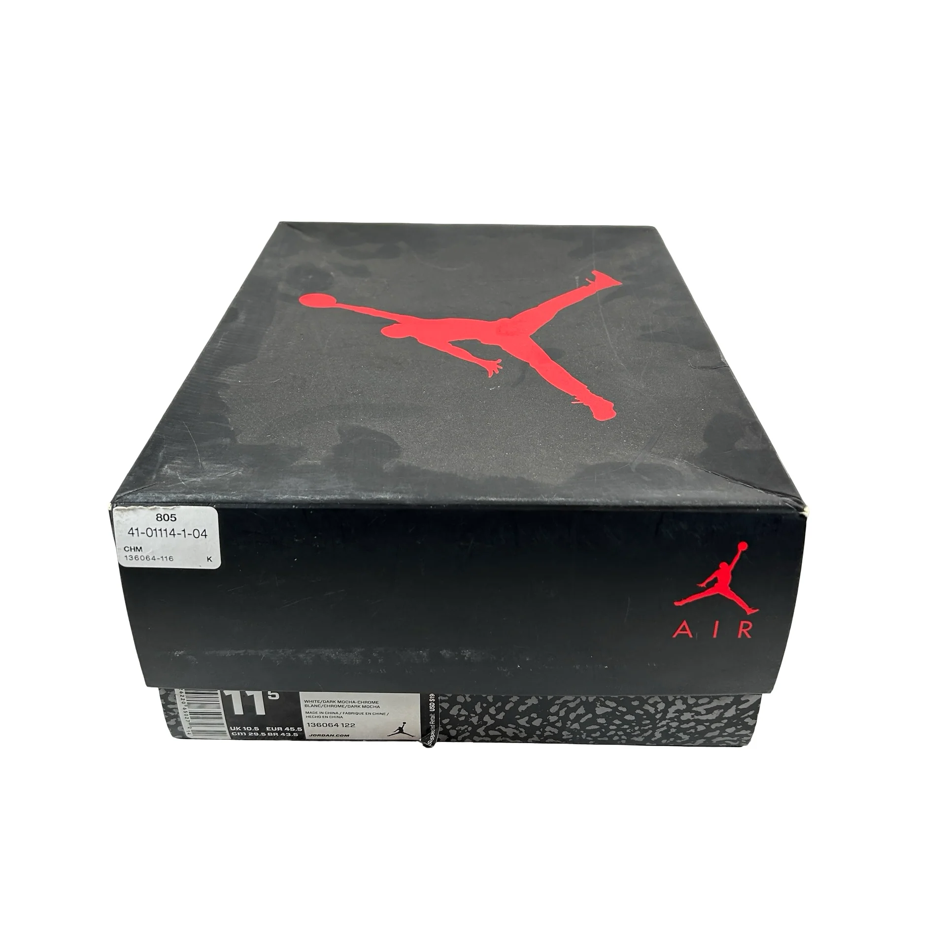136064 122 Jordan 3 Mocha [USED] - 11.5 M (Used) - Image 7