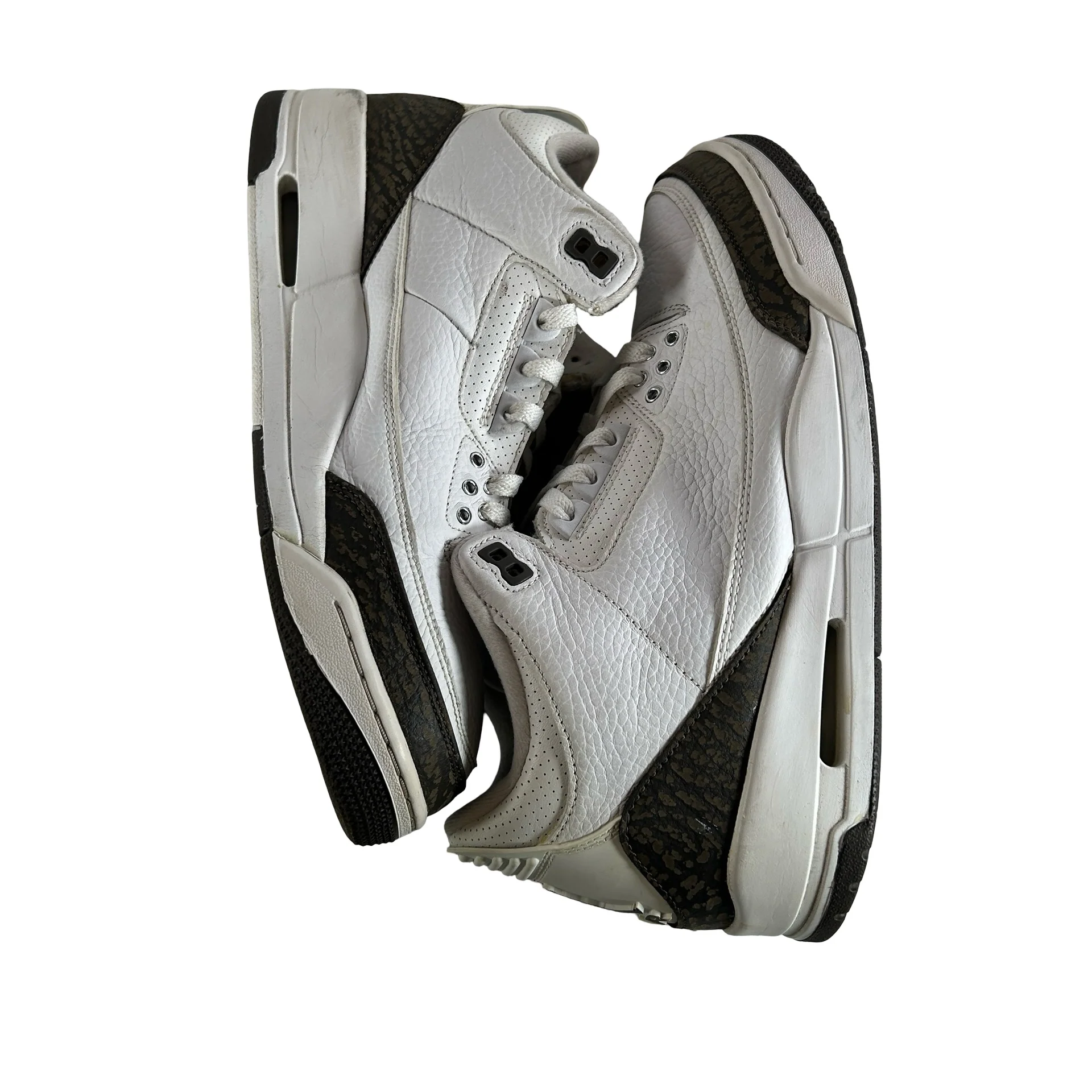 136064 122 Jordan 3 Retro Mocha (2018) [USED] - 10.5 M (Used) (No Box) (No Insoles) - Image 5