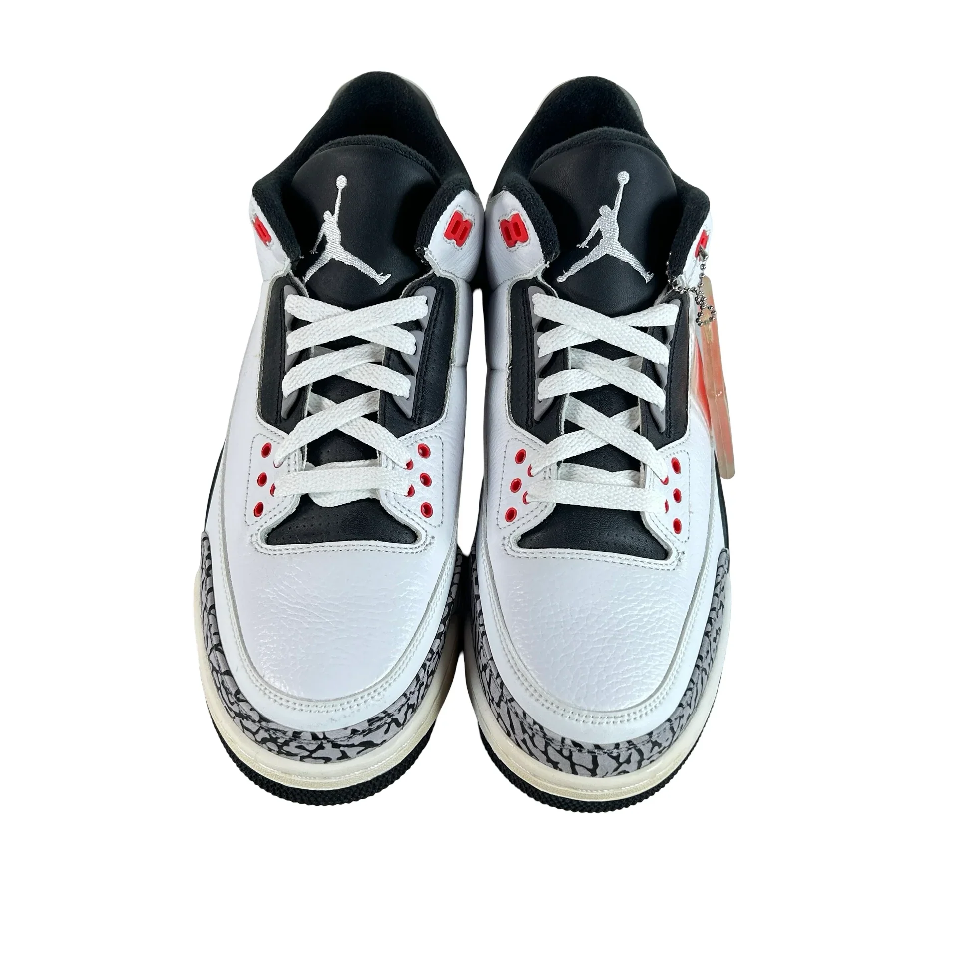 136064 123 Jordan 3 Retro Infrared 23 - 9 M (Yellowing) (No Box) - Image 2