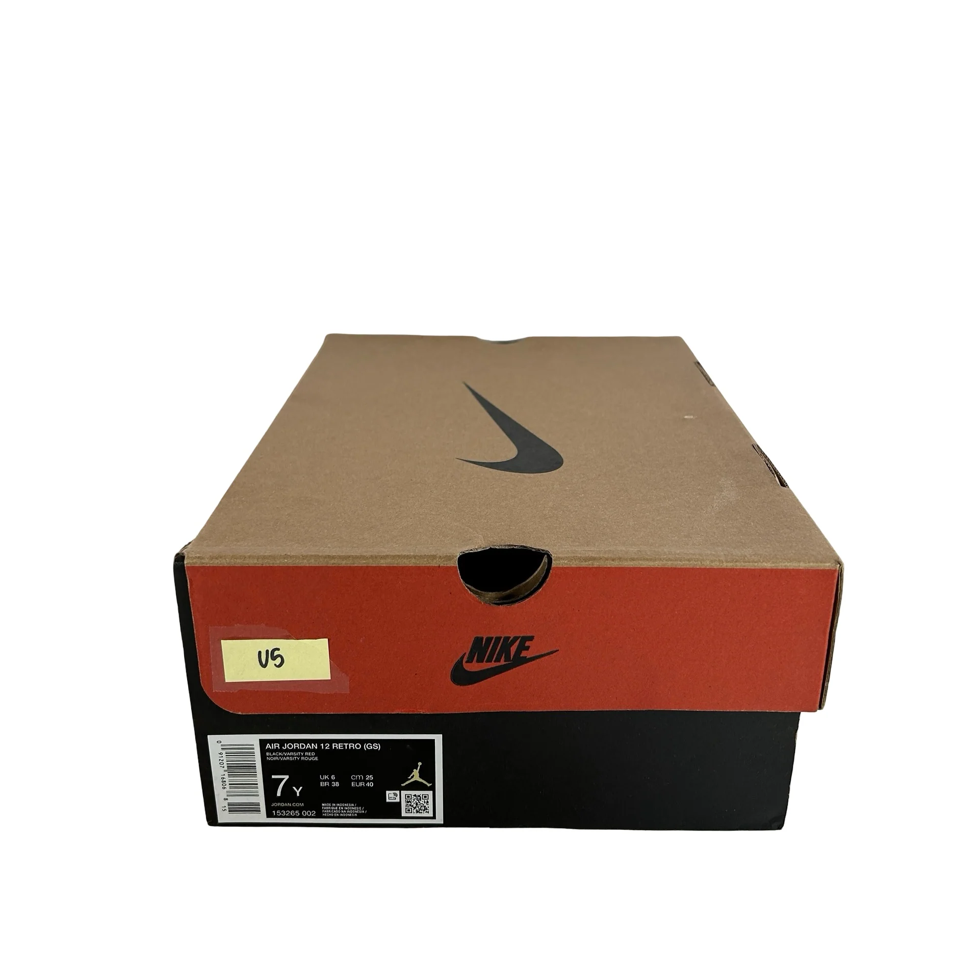 153265 002 Jordan 12 Retro Flu Game (2025) (GS) [USED] - 7 Y (Used5) - Image 7