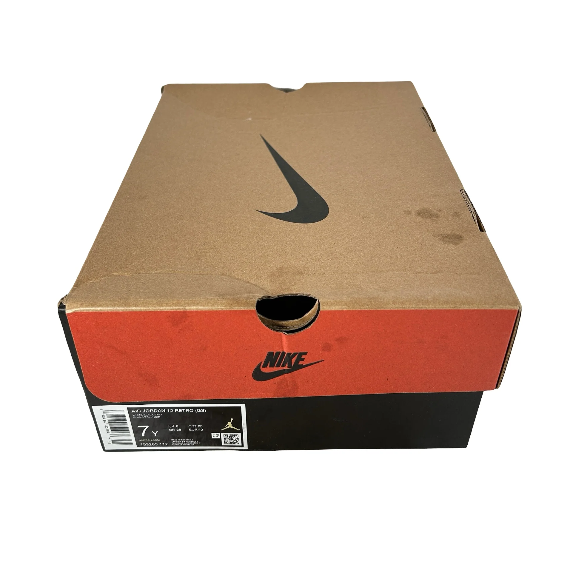 153265 117 Jordan 12 Retro Taxi (2025) (GS) [USED] - 7 Y (Used) - Image 7