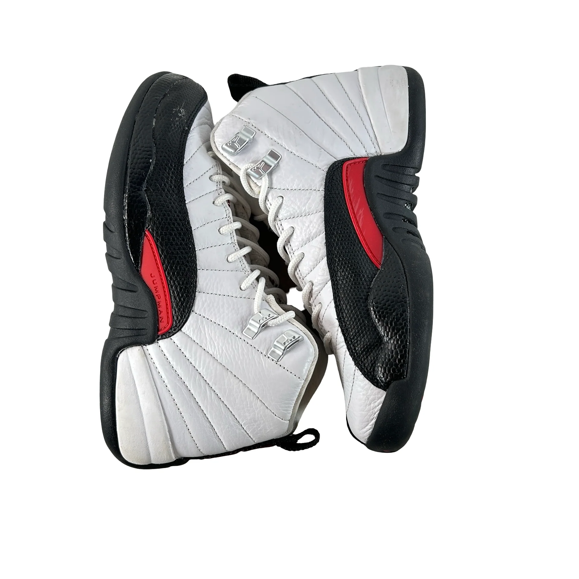 153265 162 Jordan 12 Retro Taxi Flip (GS) [USED] - 4.5 Y (Used) (No Box) - Image 4