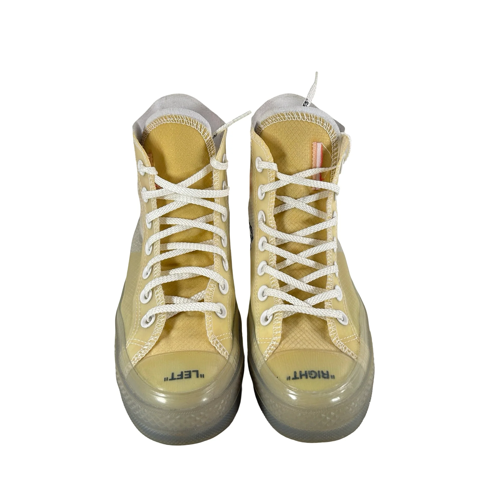 162204C Converse Chuck Taylor All Star Vulcanized Hi Off-White [USED] - 4 M (Used) (No Box) - Image 2