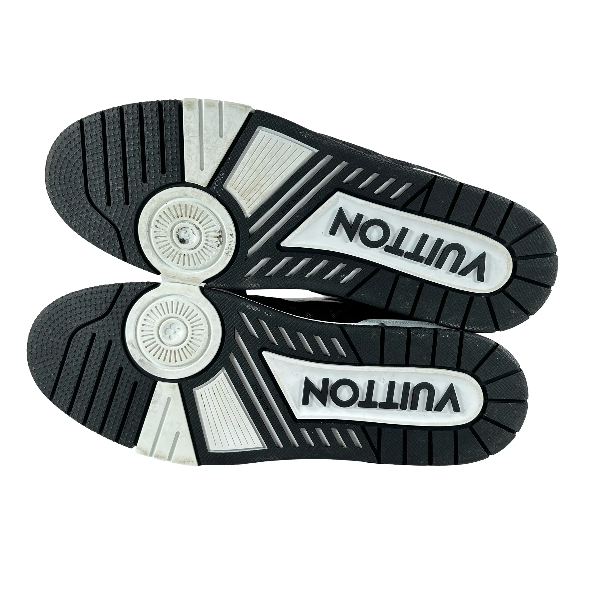 1A9JG9 Louis Vuitton LV Trainer White Black [USED] - LV 11 (Used) - Image 6