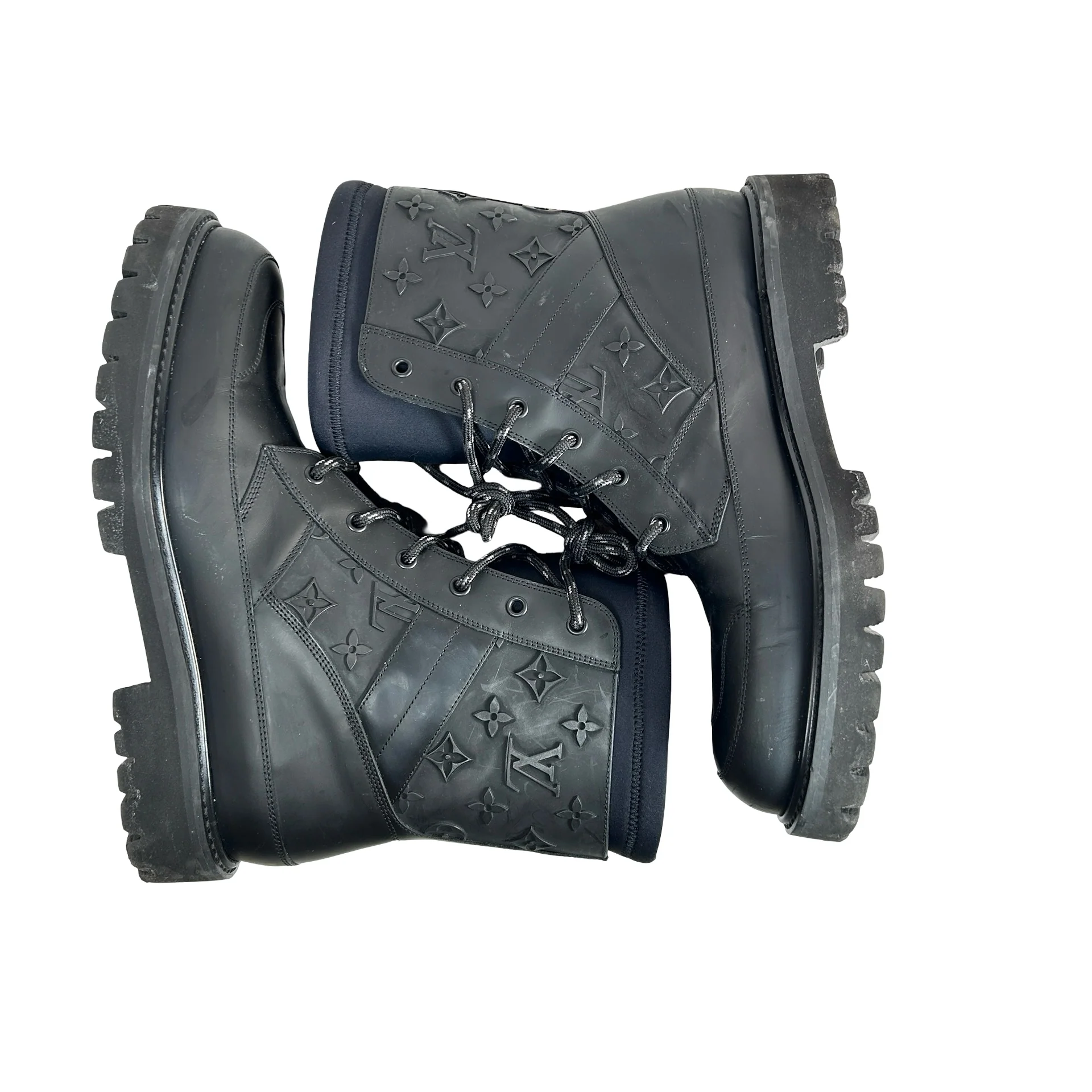 Louis Vuitton Landscape Ankle Boots [USED] - 8 EU / 9 US (Used) (No Box) - Image 4