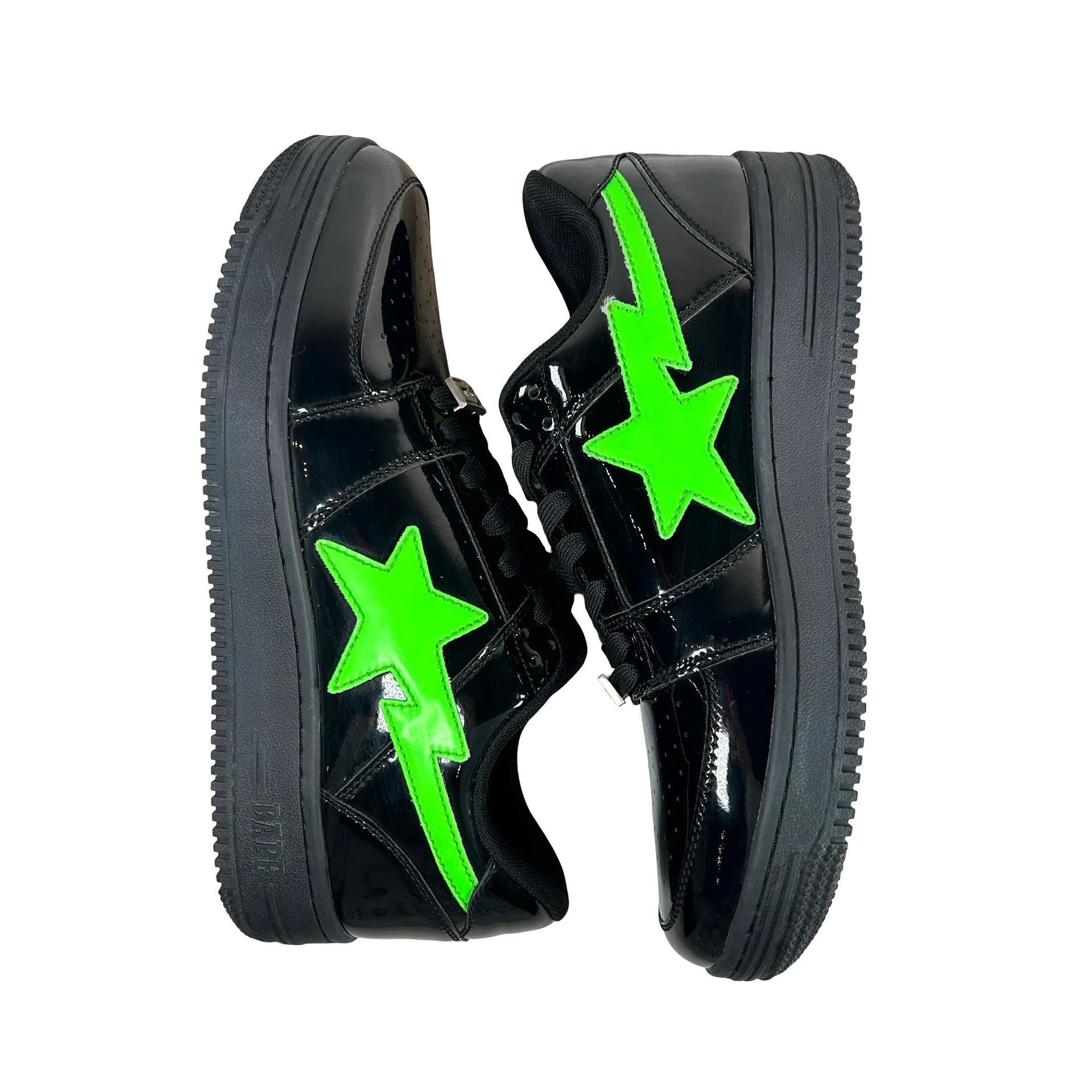1G23191912 BLK A Bathing Ape Bape Sta Low Weeknd XO Black [USED] - 10.5 M (Used) - Image 4