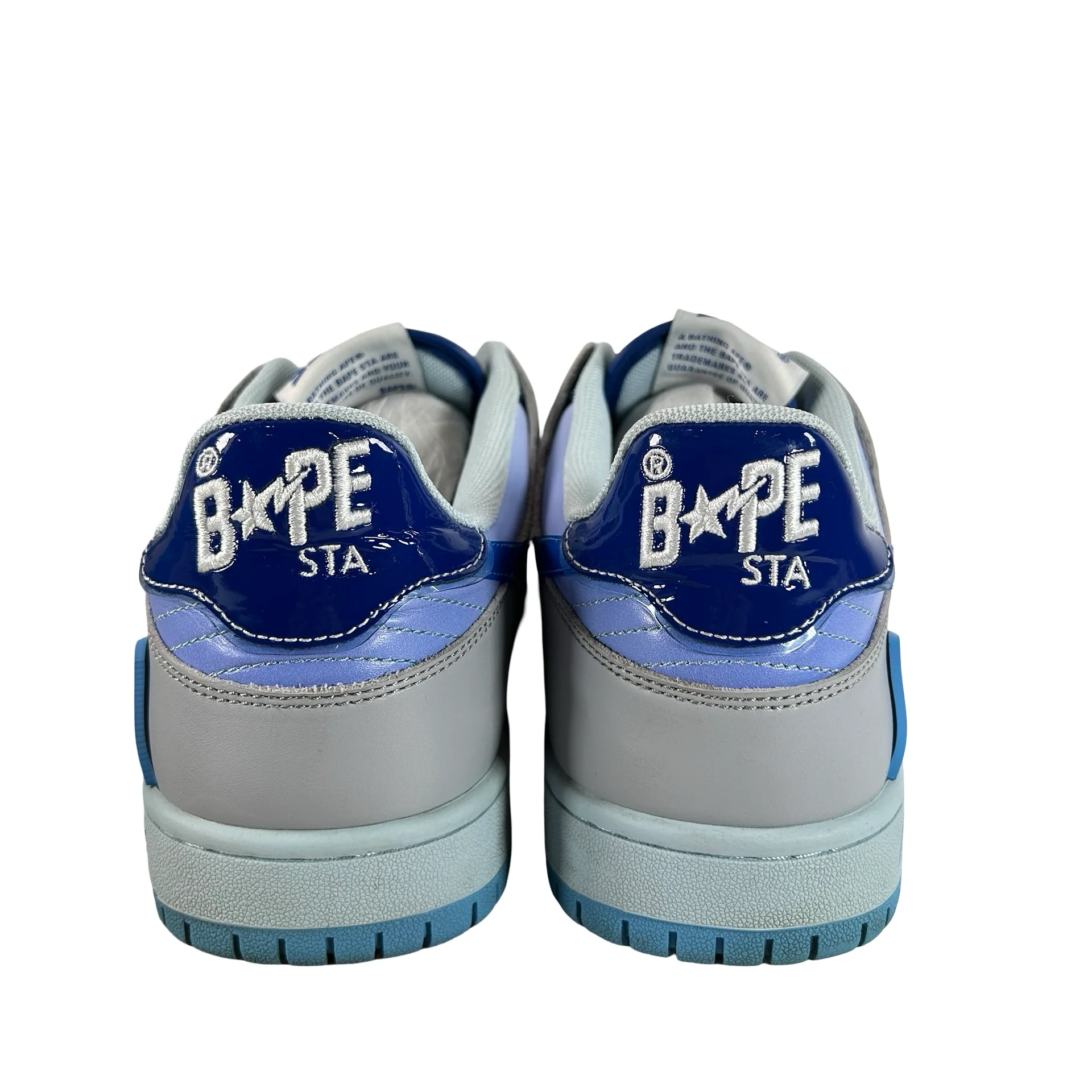 1I30191003 A Bathing Ape Bape SK8 Sta Blue White [USED] - 9.5 M (Used) - Image 3