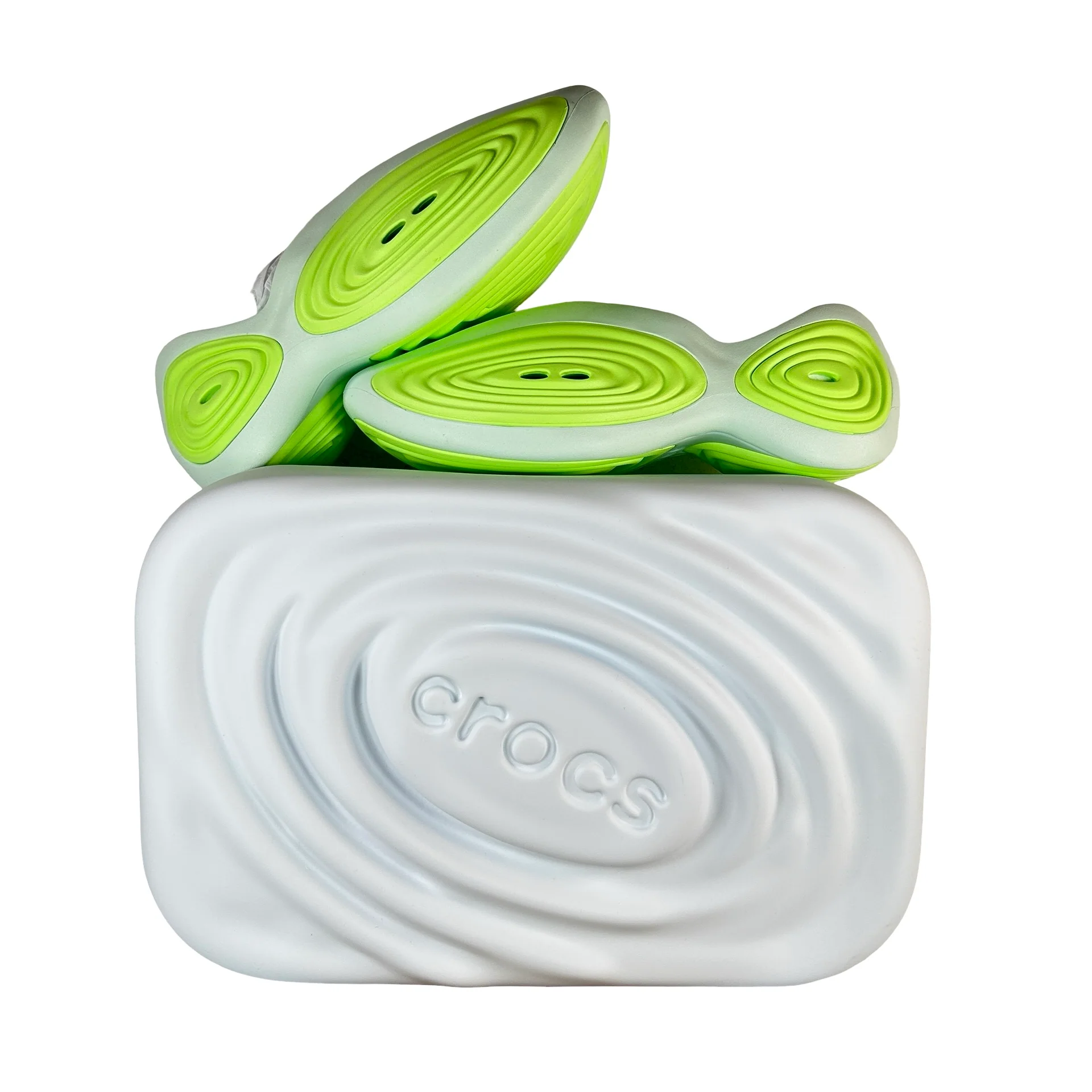 214154 5GK Steven Smith X Crocs Ripple Clog Lime Burst - Image 6
