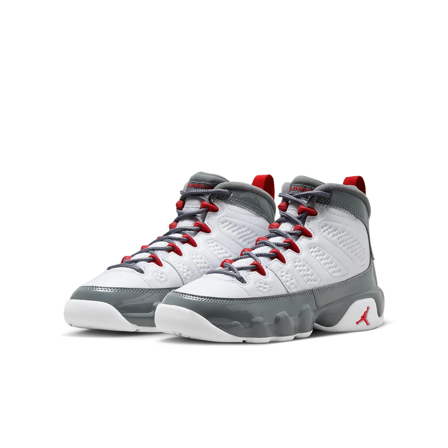 302359 162 Air Jordan 9 Retro Fire Red (GS) - Image 3