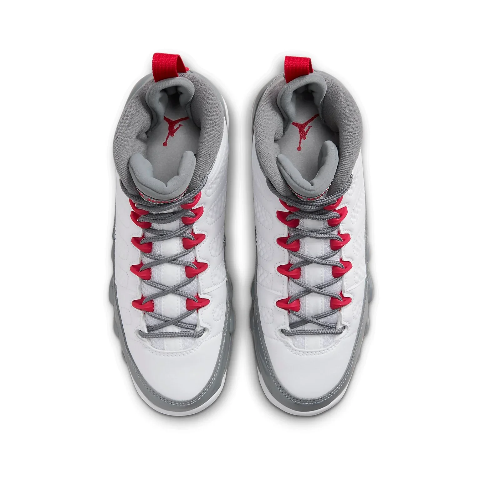 302359 162 Air Jordan 9 Retro Fire Red (GS) - Image 4