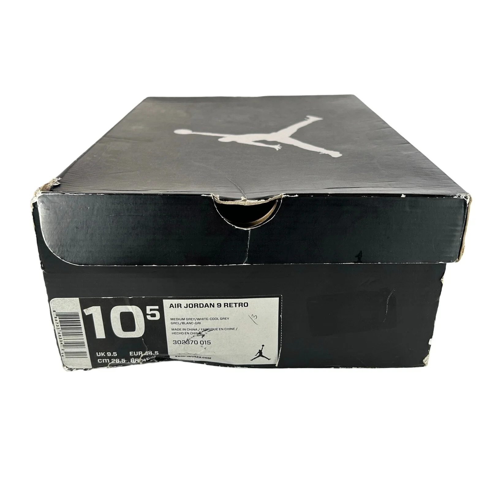 302370 015 Jordan 9 Retro Cool Grey (2012) [USED] - 10.5 M (VNDS) - Image 7