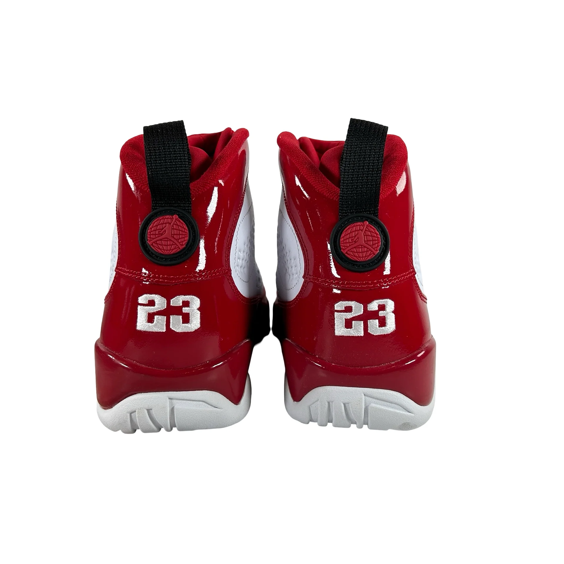 302370 160 Jordan 9 Retro White Gym Red [CONDITIONAL] - 10 M (Dye Bleeding On Laces) - Image 3