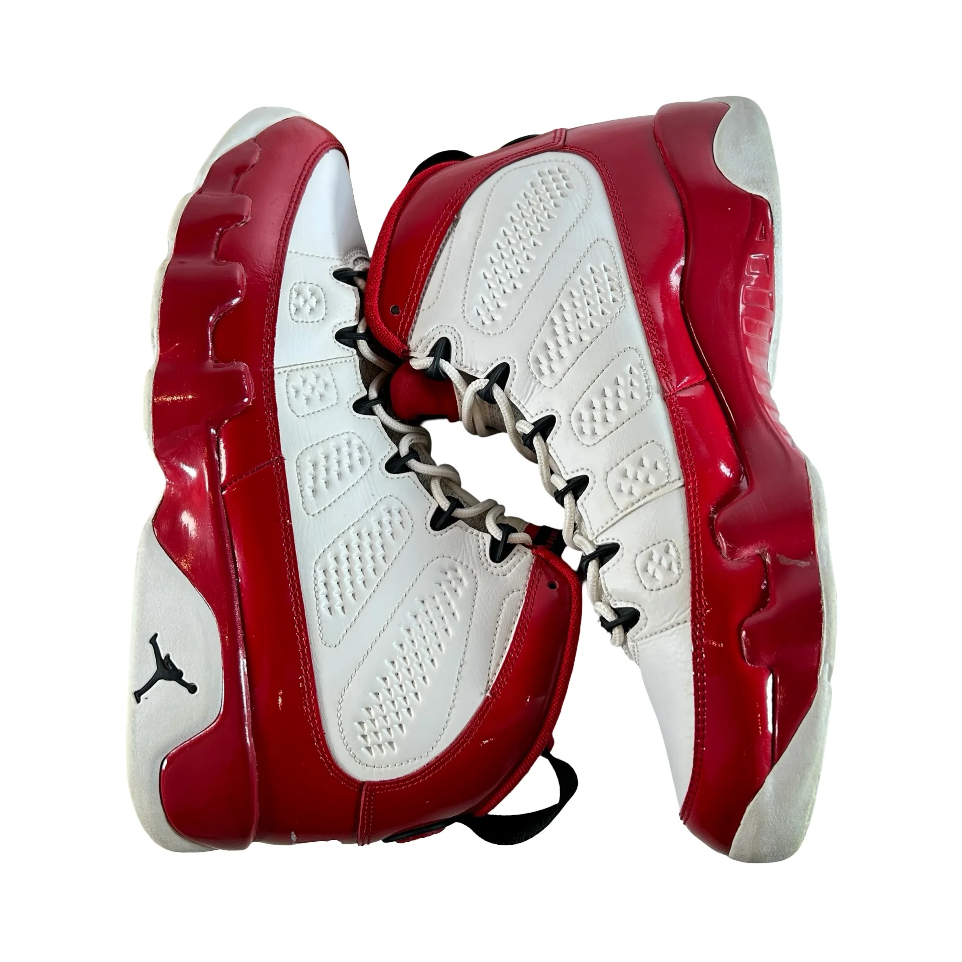 302370 160 Jordan 9 Retro White Gym Red [USED] - 11 M (Used) (Replace Box) - Image 5