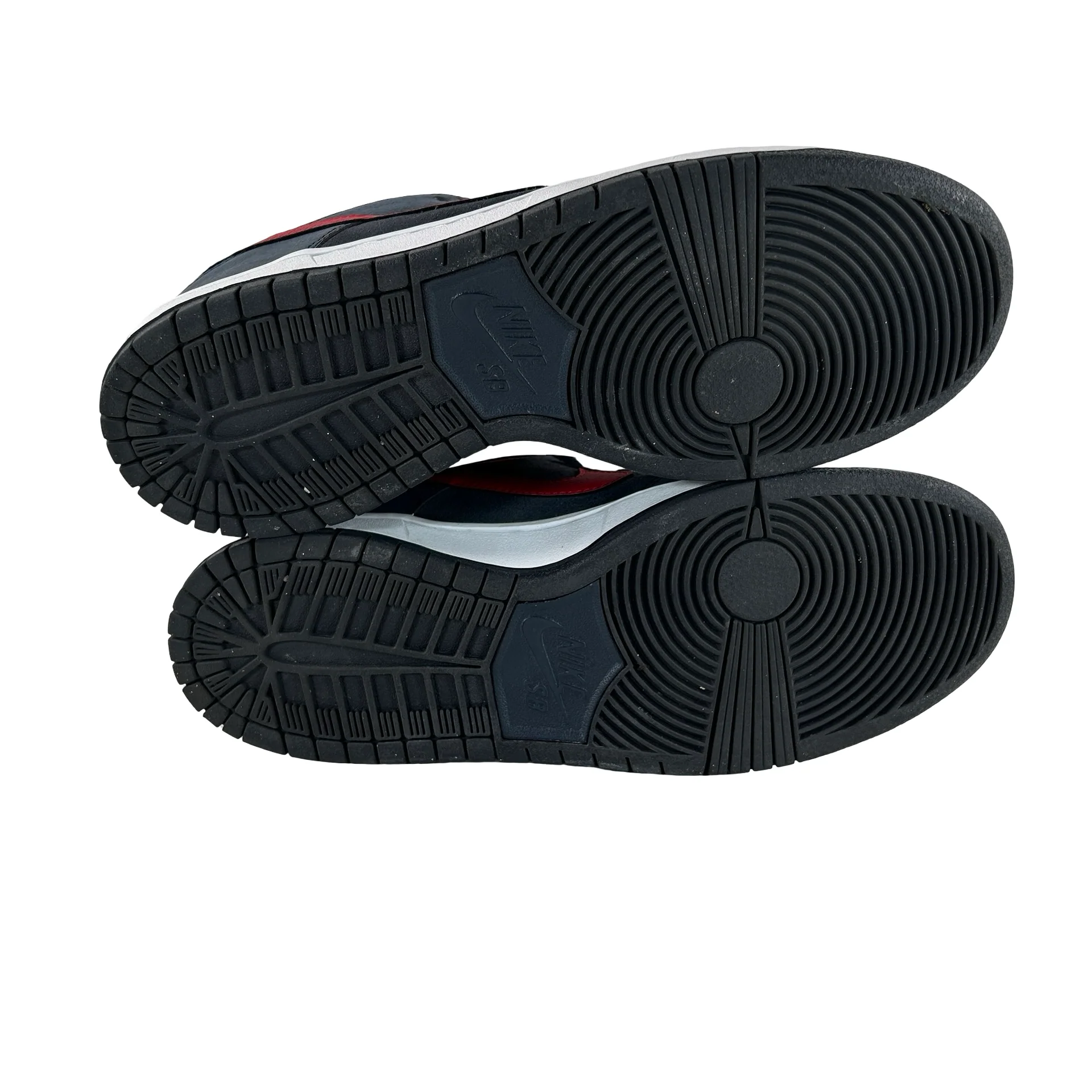 304292 461 Nike SB Dunk Low Dark Obsidian Gym Red [USED] - 10M (Used) (No Box) - Image 6
