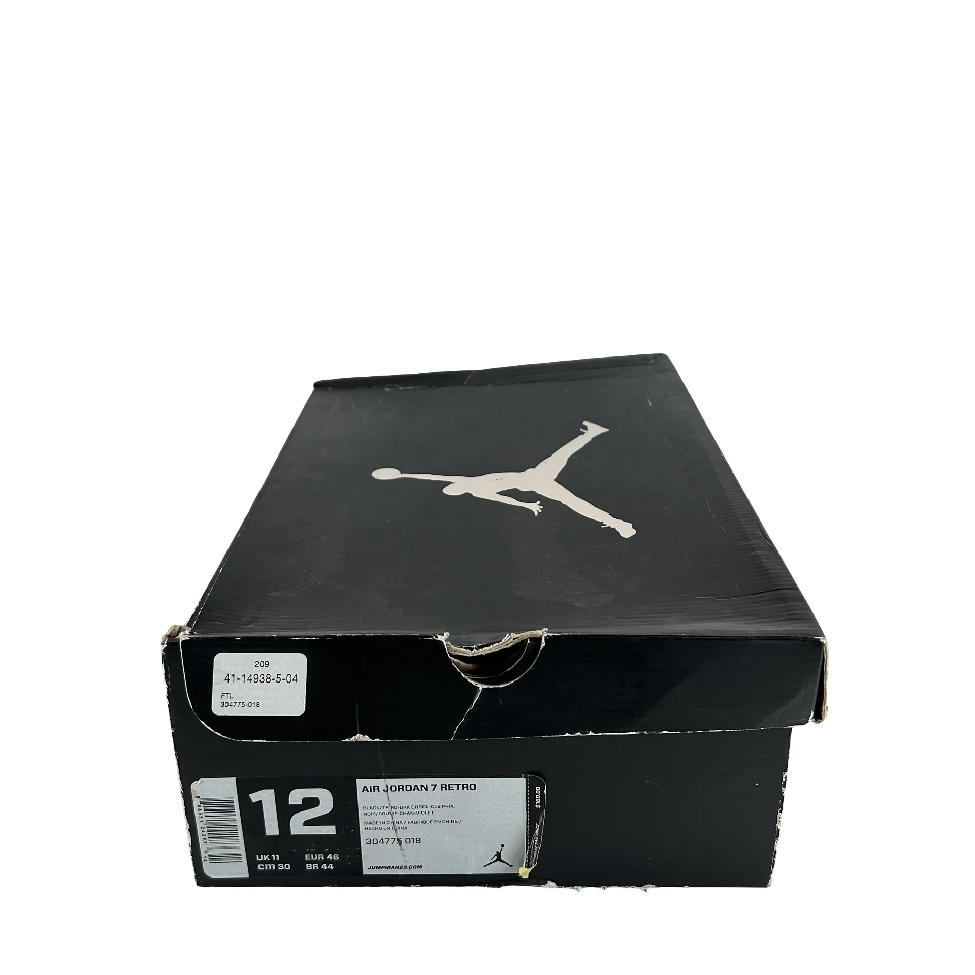 304775 018 Jordan 7 Retro Raptors (2012) [USED] - 12 M (Used) - Image 7