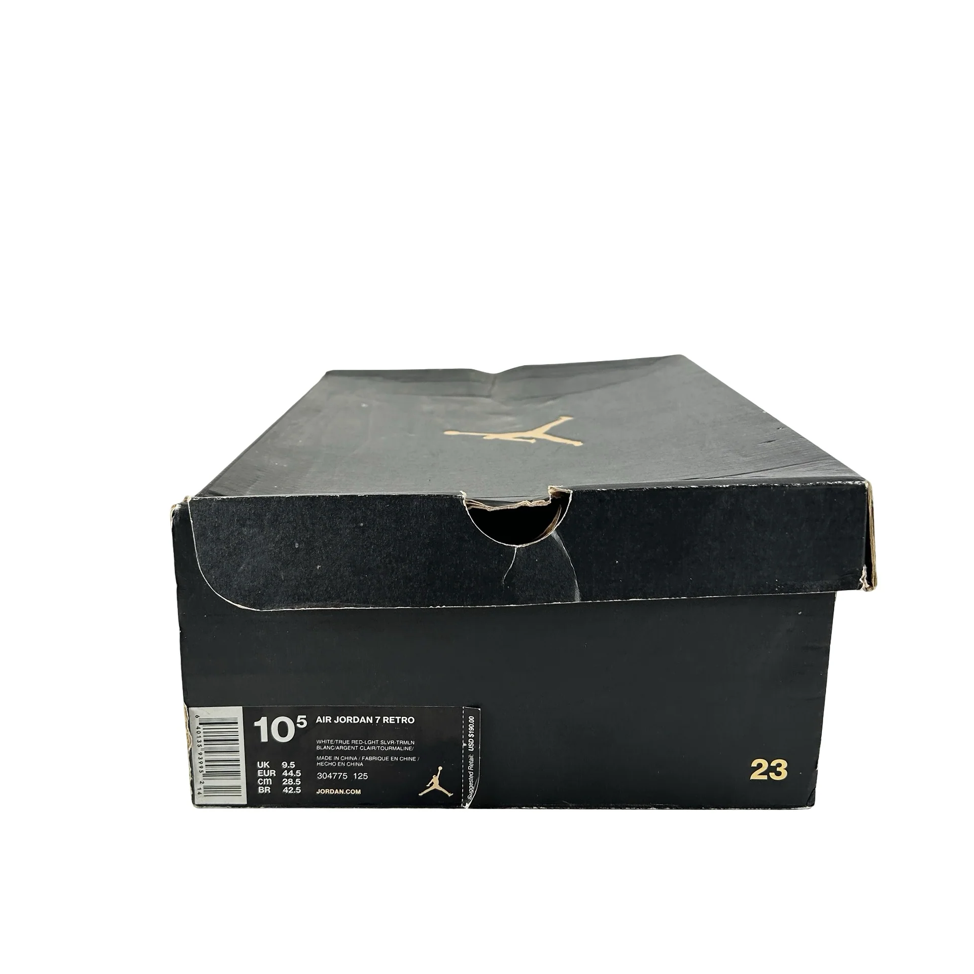 304775 125 Jordan 7 Retro Hare (2015) [USED] - 10.5 M (Used) - Image 7