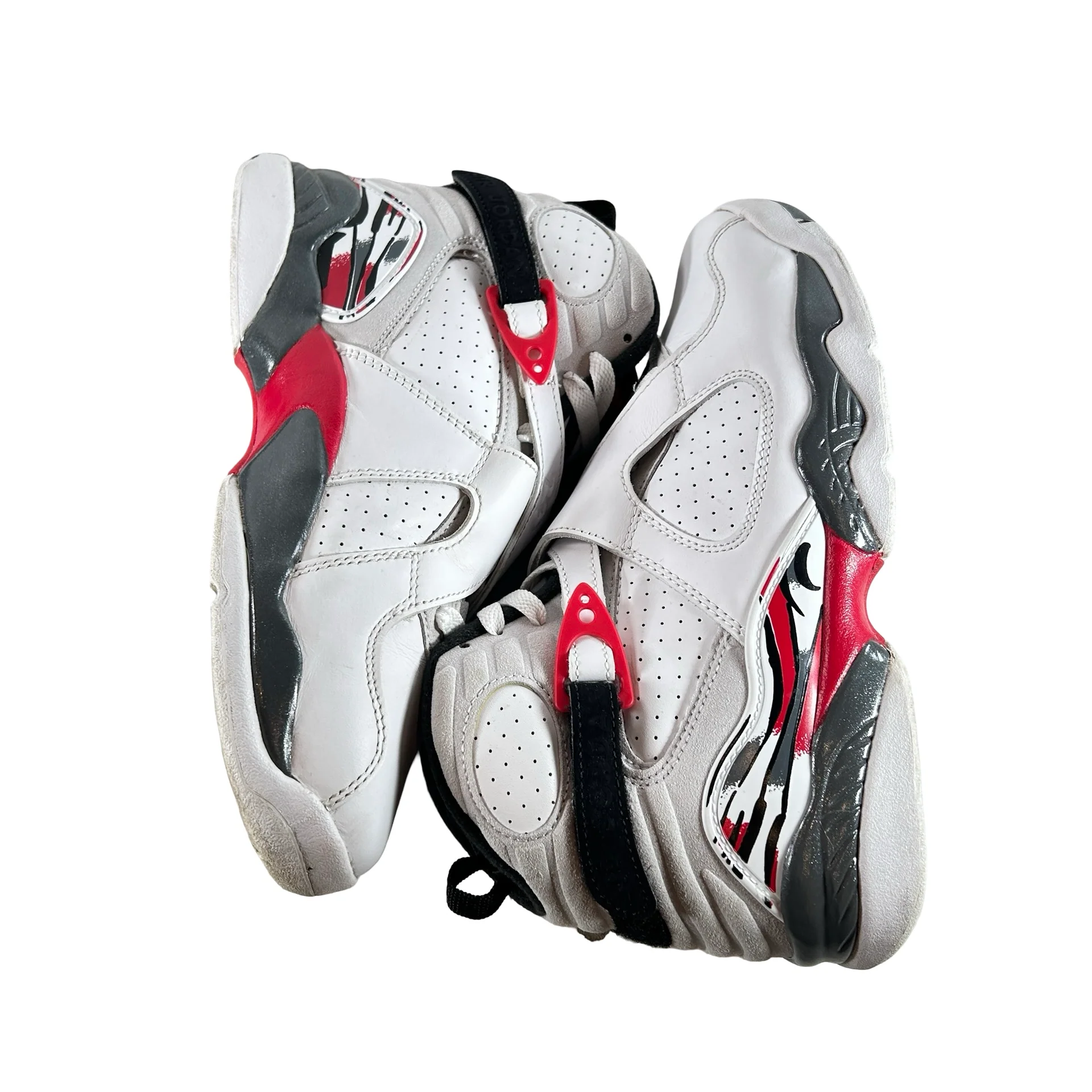 305368 100 Jordan 8 Retro White True Red (2025) (GS) [USED] - 6.5 Y (Used) - Image 4