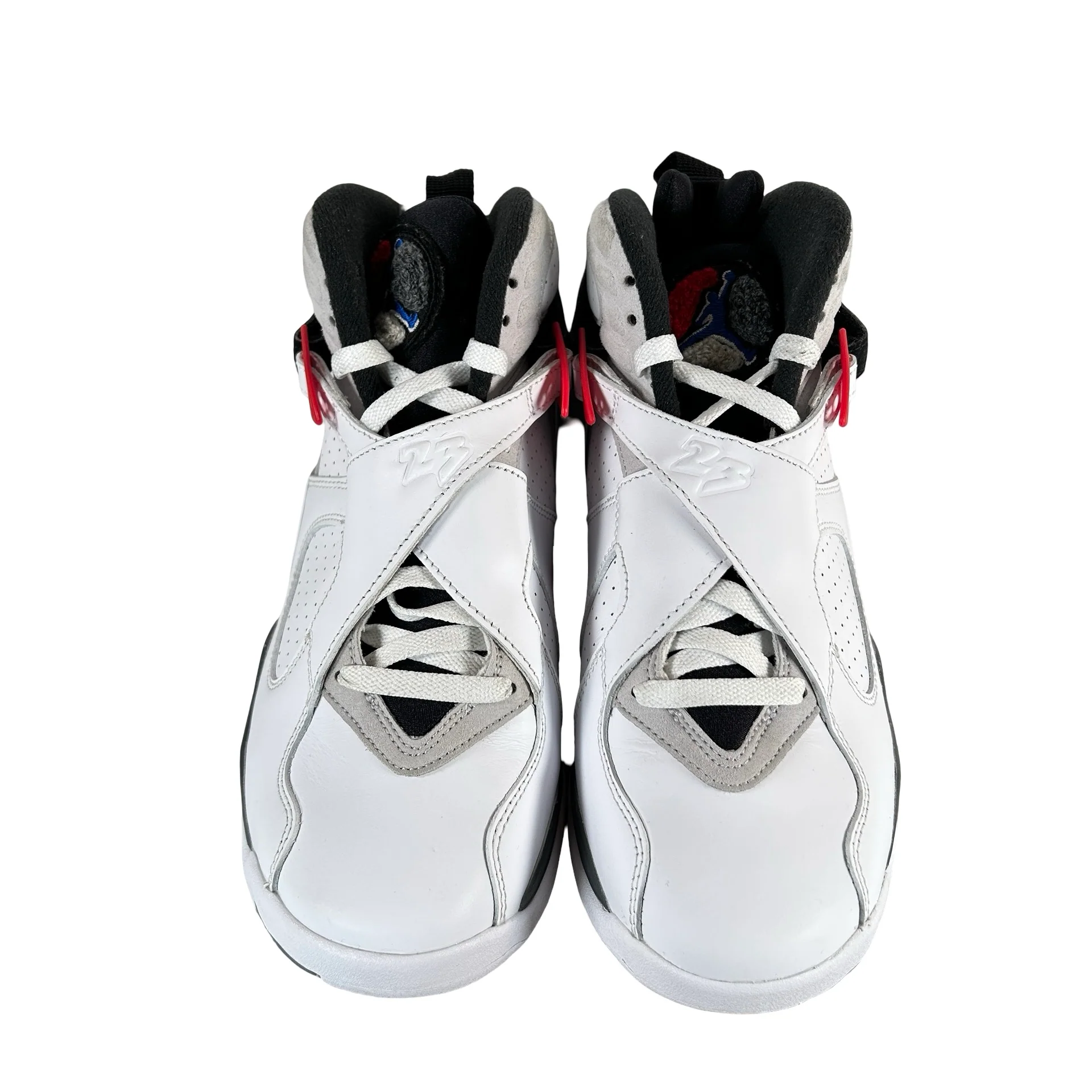 305368 100 Jordan 8 Retro White True Red (2025) (GS) [USED] - 7 Y (Used) - Image 2