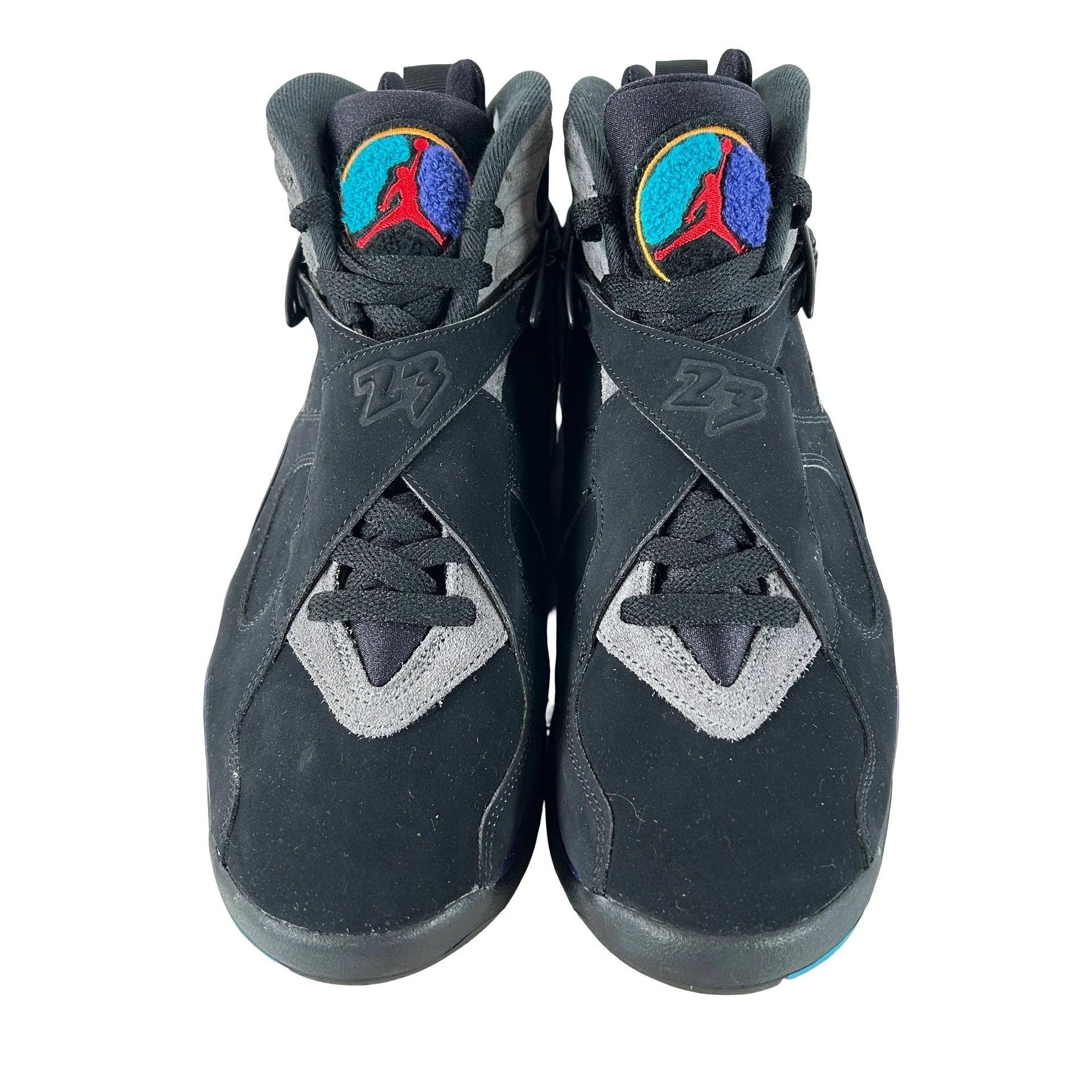 305381 006 Jordan 8 Retro Aqua (2025) [USED] - 10 M (Used3) (No Box) - Image 2