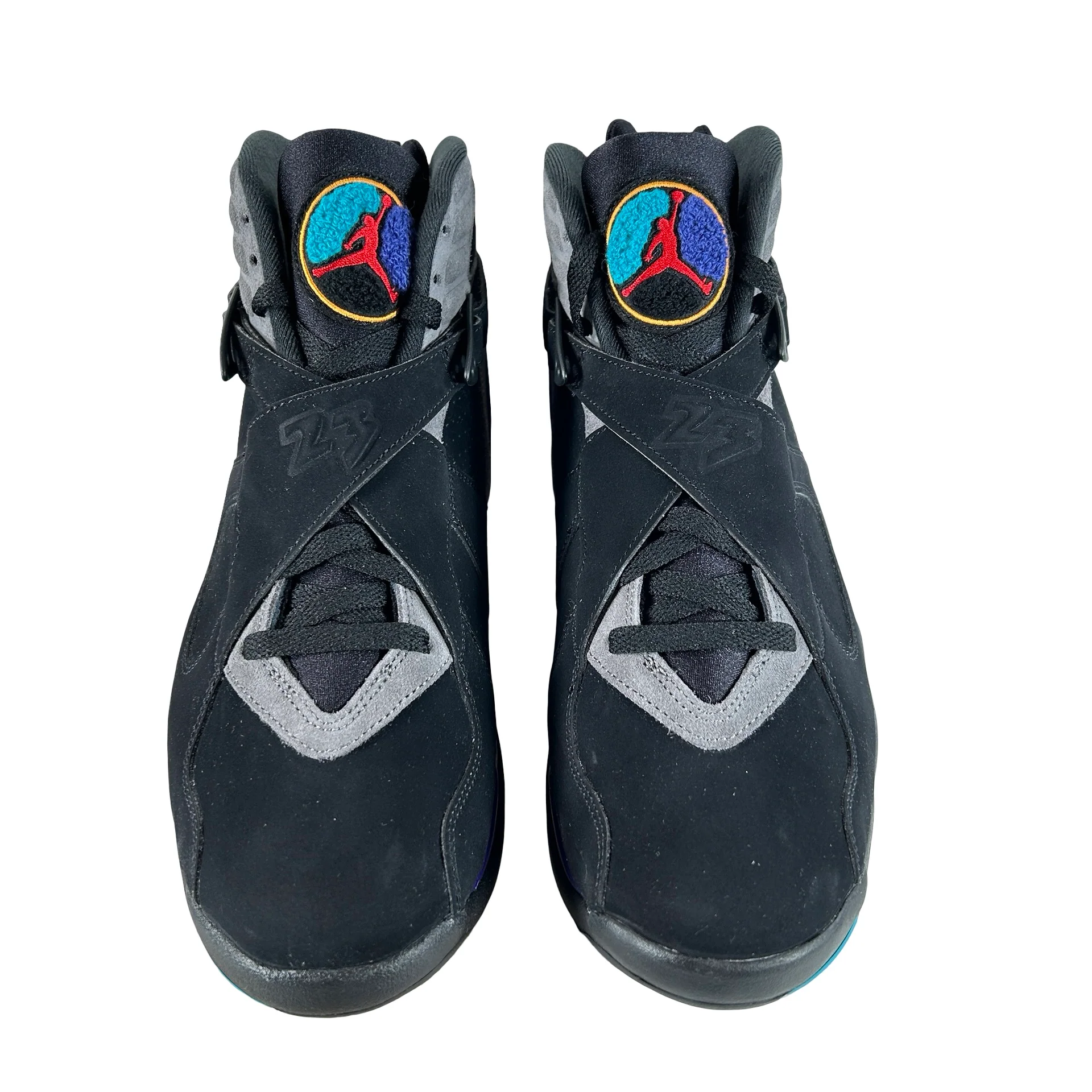 305381 006 Jordan 8 Retro Aqua (2025) [USED] - 12 M (Used3) - Image 2