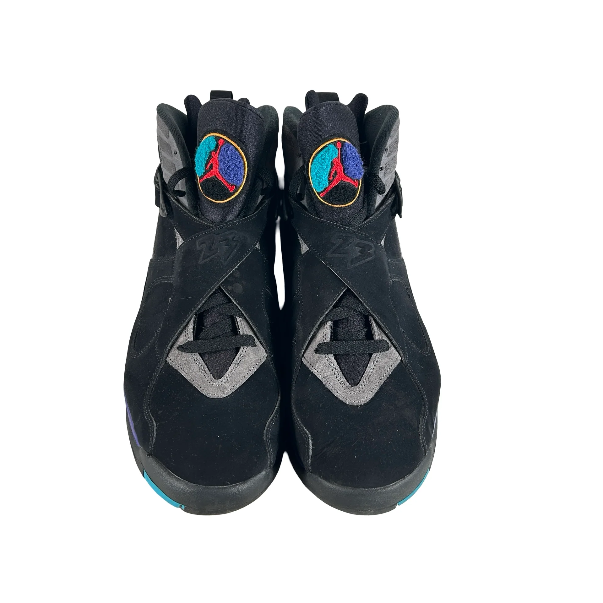 305381 006 Jordan 8 Retro Aqua (2025) [USED] - 13 M (Used) (Replace Box) - Image 2