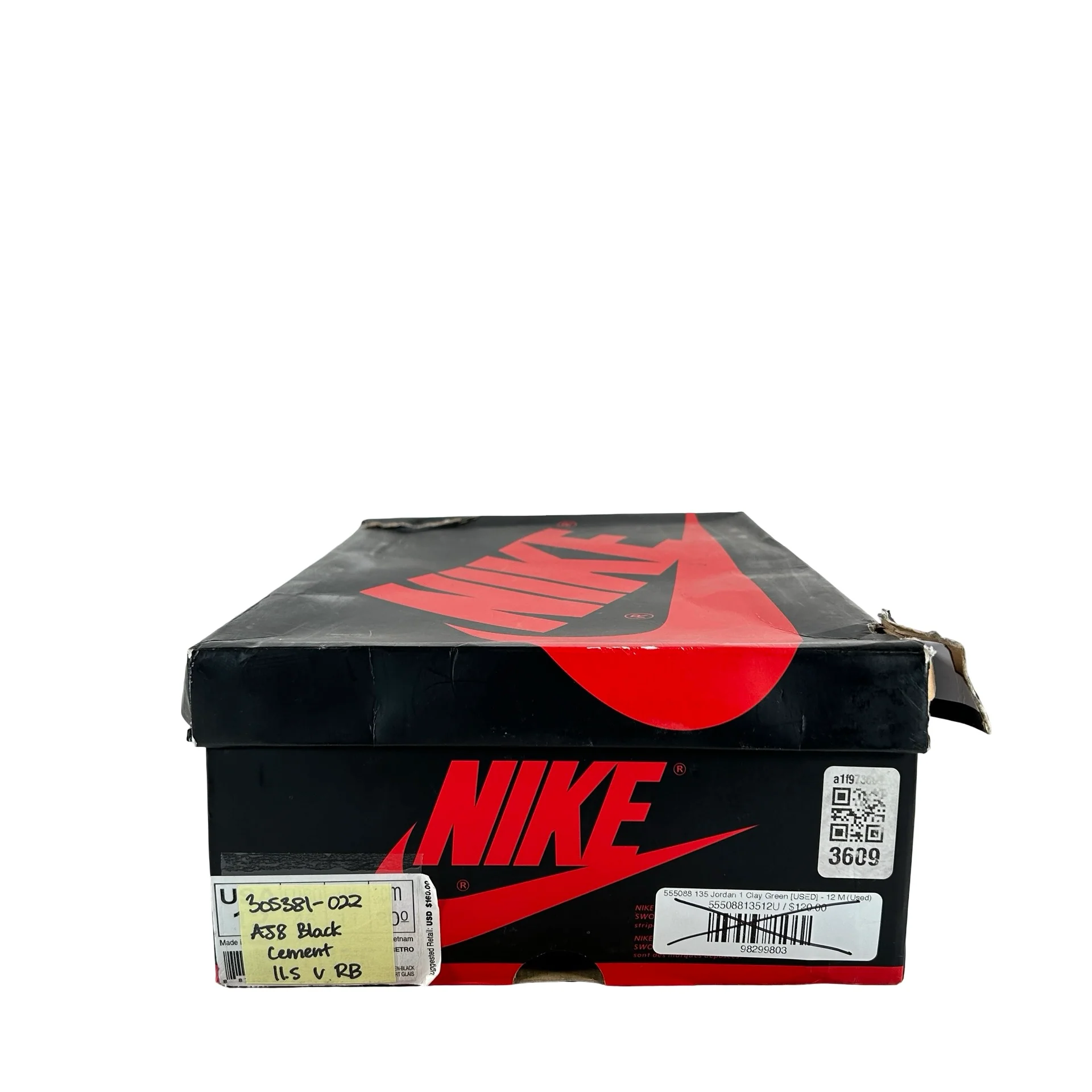 305381 022 Jordan 8 Retro Black Cement [USED - 11.5 M (Used) (Replace Box) - Image 7