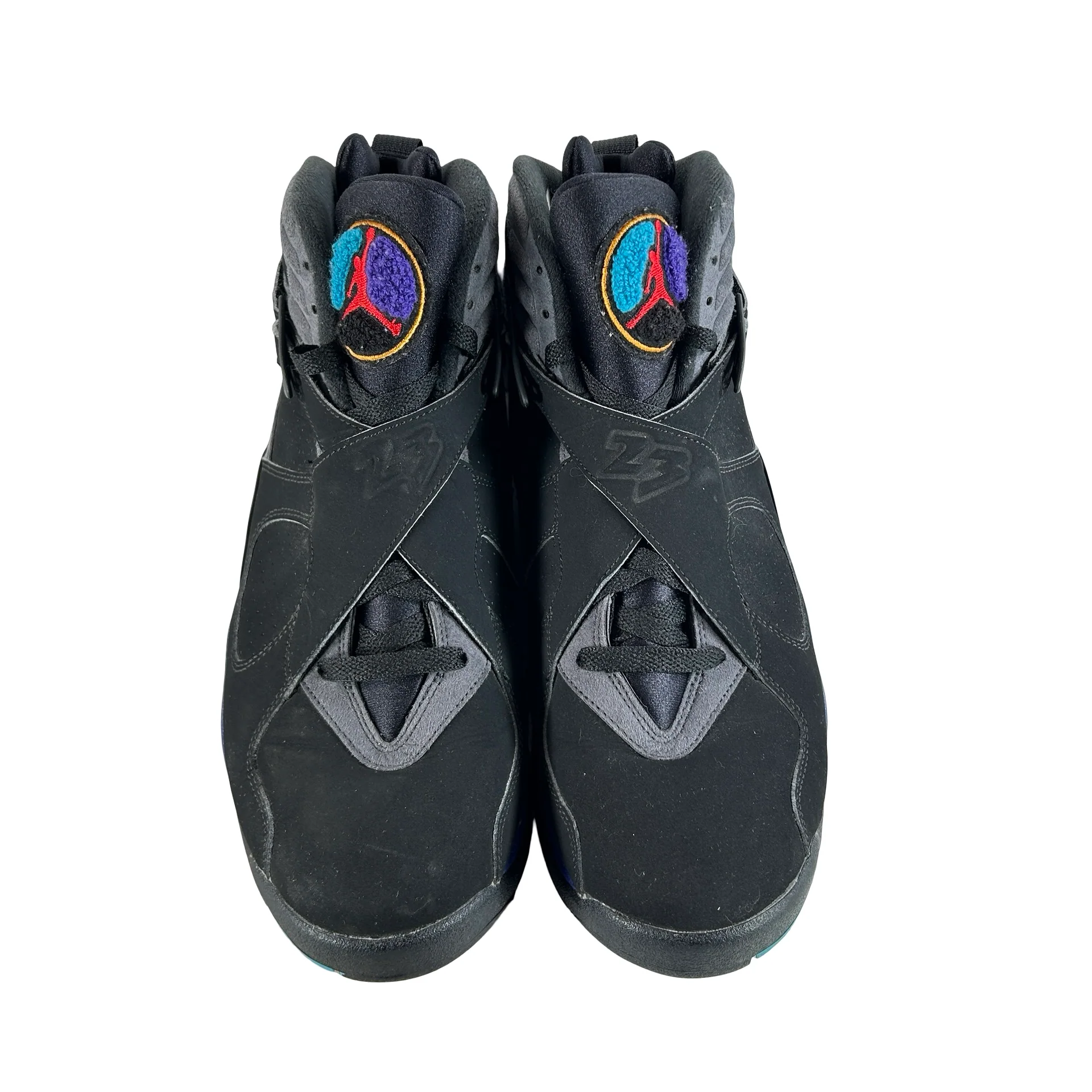 305381 025 Jordan 8 Retro Aqua (2015) [USED] - 12 M (Used) (No Box) - Image 2