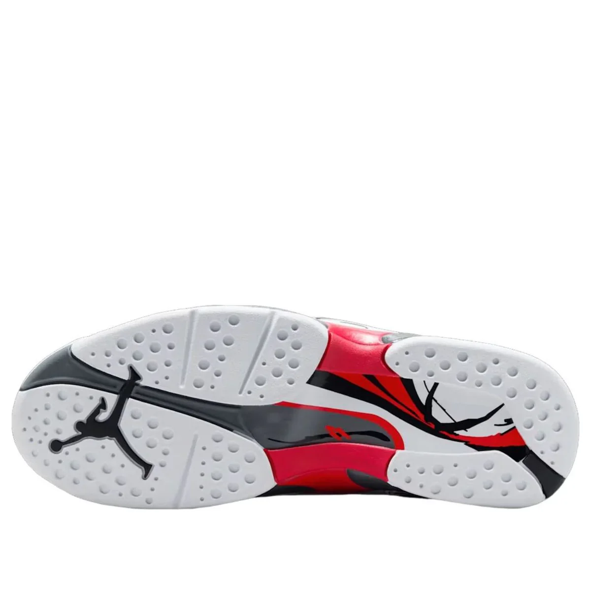 305381 100 Air Jordan 8 Retro "Bugs Bunny" White True Red (2025) - Image 5