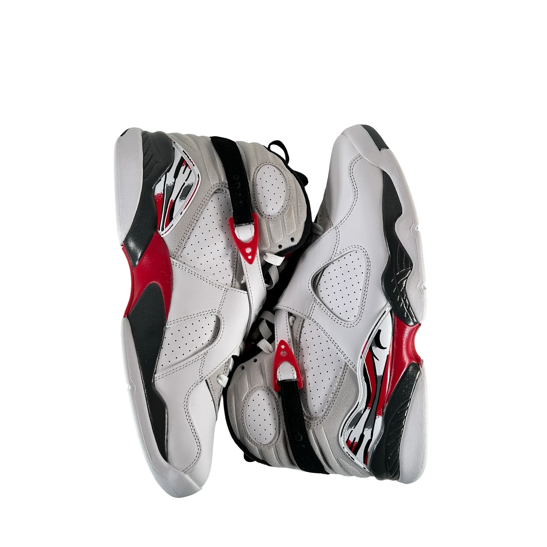 305381 100 Jordan 8 Retro White True Red (2025) [USED] - 10.5 M (Used2) - Image 5