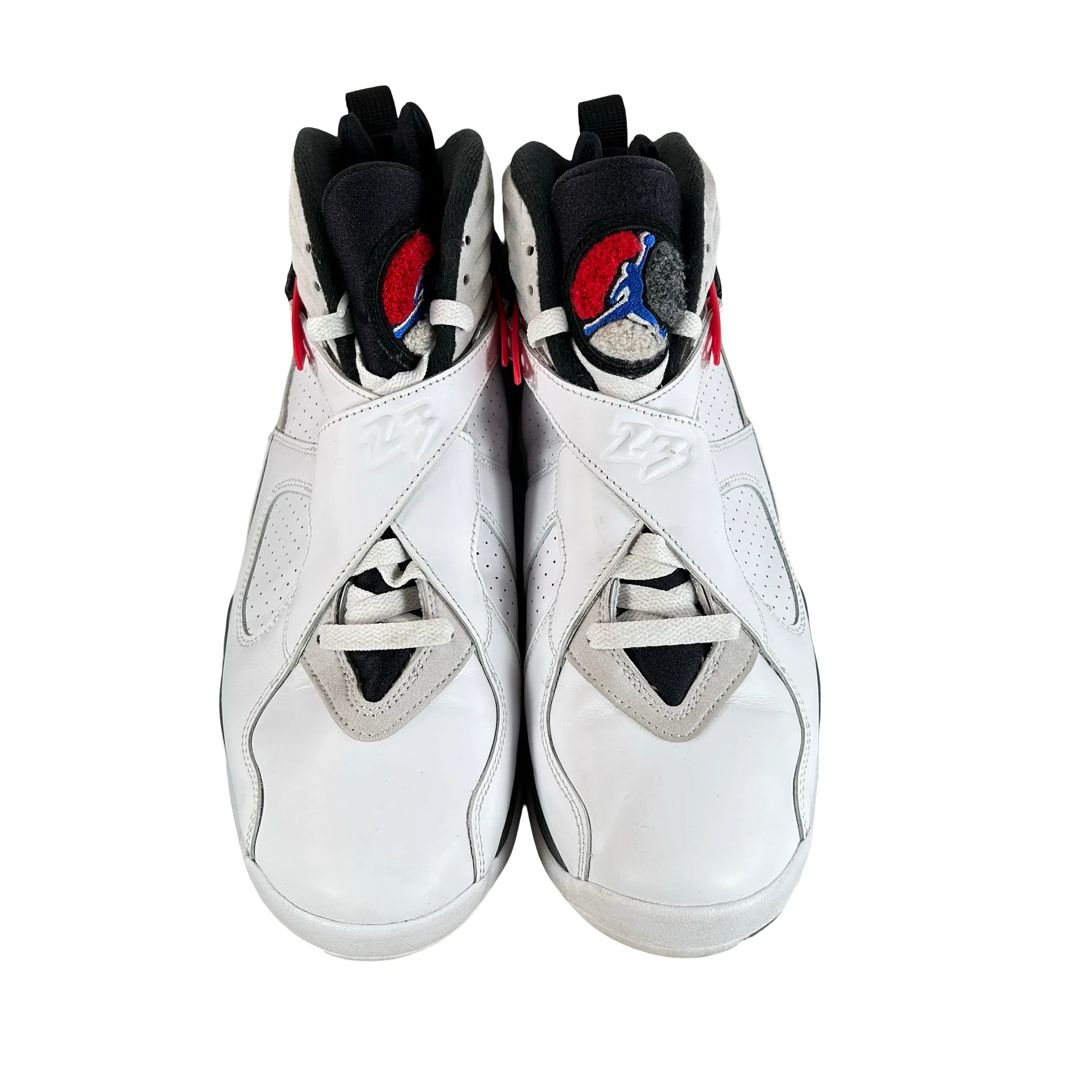305381 100 Jordan 8 Retro White True Red (2025) [USED] - 10 M (Used6) - Image 2