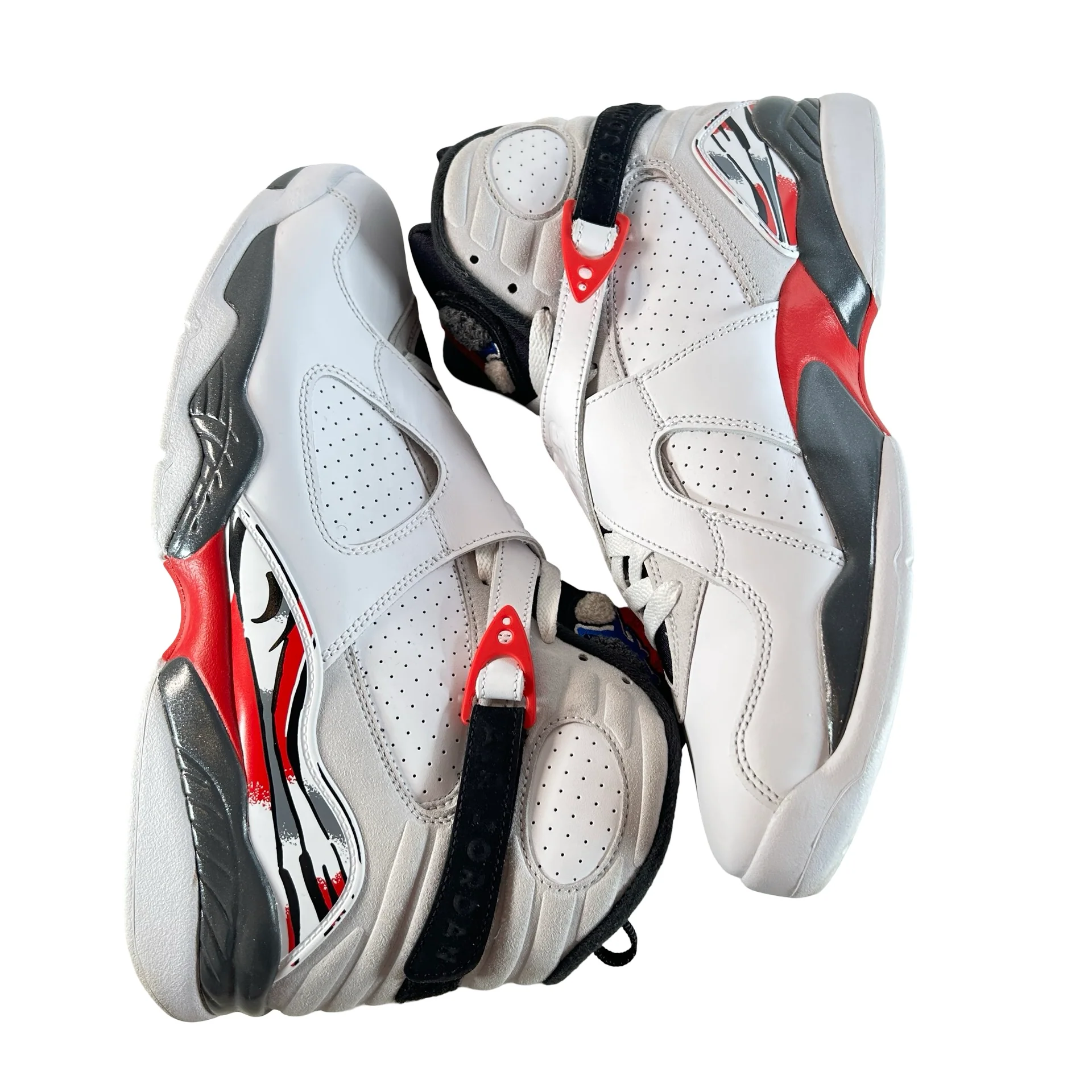 305381 100 Jordan 8 Retro White True Red (2025) [USED] - 11.5 M (Used) - Image 5
